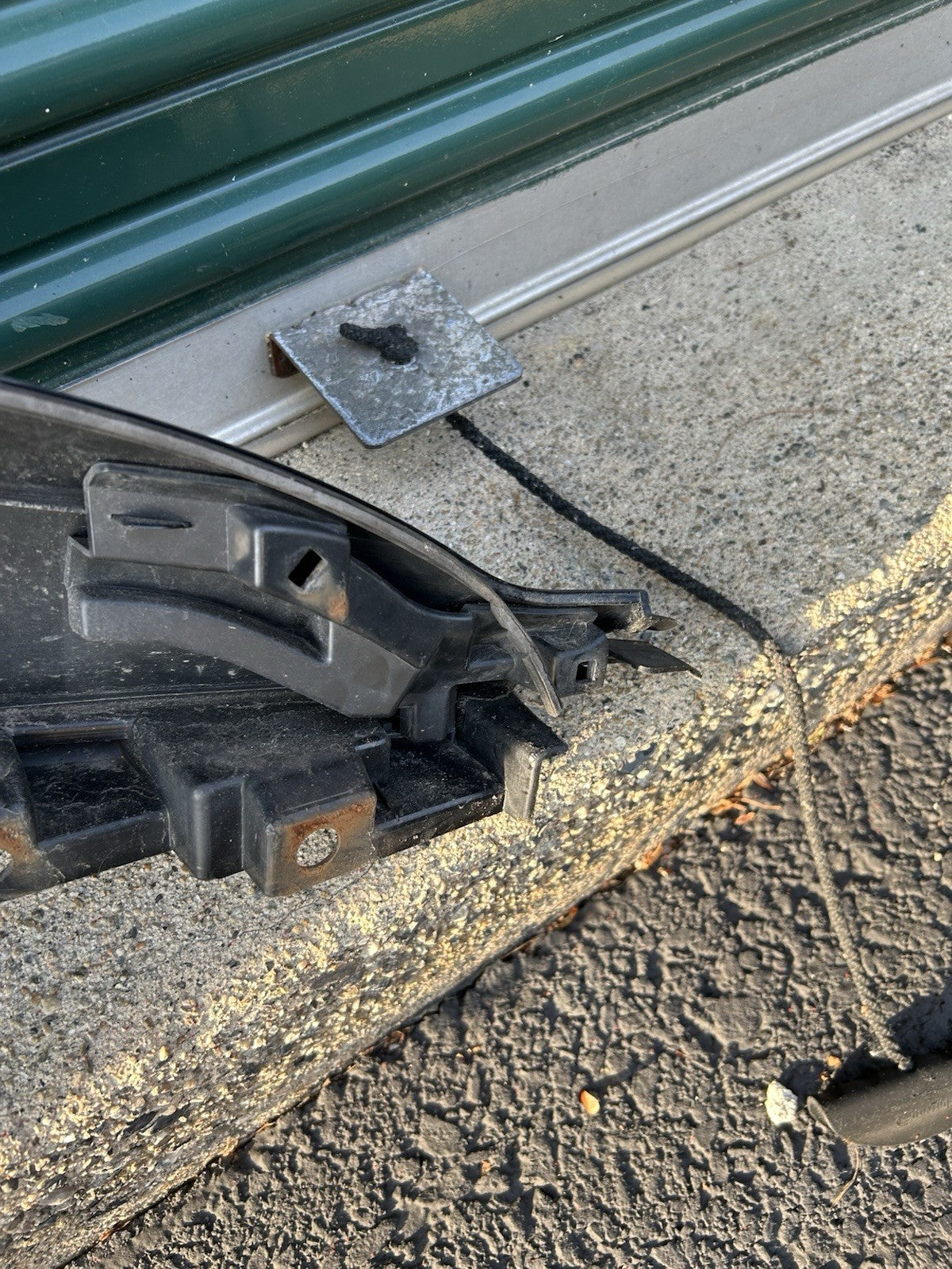 03-09 LEXUS GX470 LEFT DRIVER FRONT FENDER FLARE BLACK 202