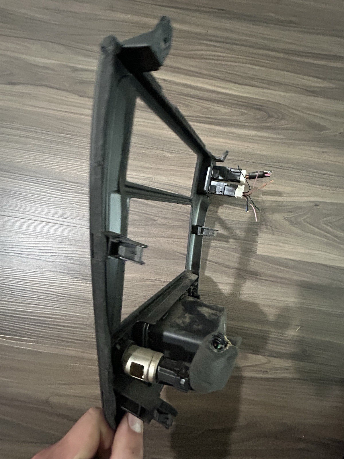 01-04 Nissan Pathfinder BLACK Center Dash Radio Bezel Trim Panel  OEM