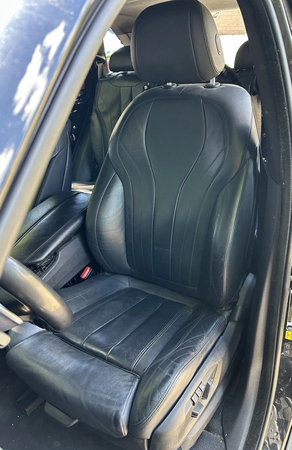 14–18 OEM BMW X5 F15 SPORT Full Seat Set –1st 2nd 3rd Row–Black Leather Interior