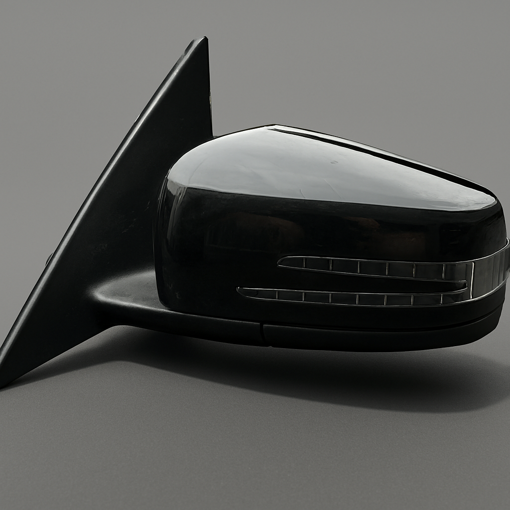 2010 2011 Mercedes Benz W204 C300 Left Driver Side Door Mirror 2048105716 Black