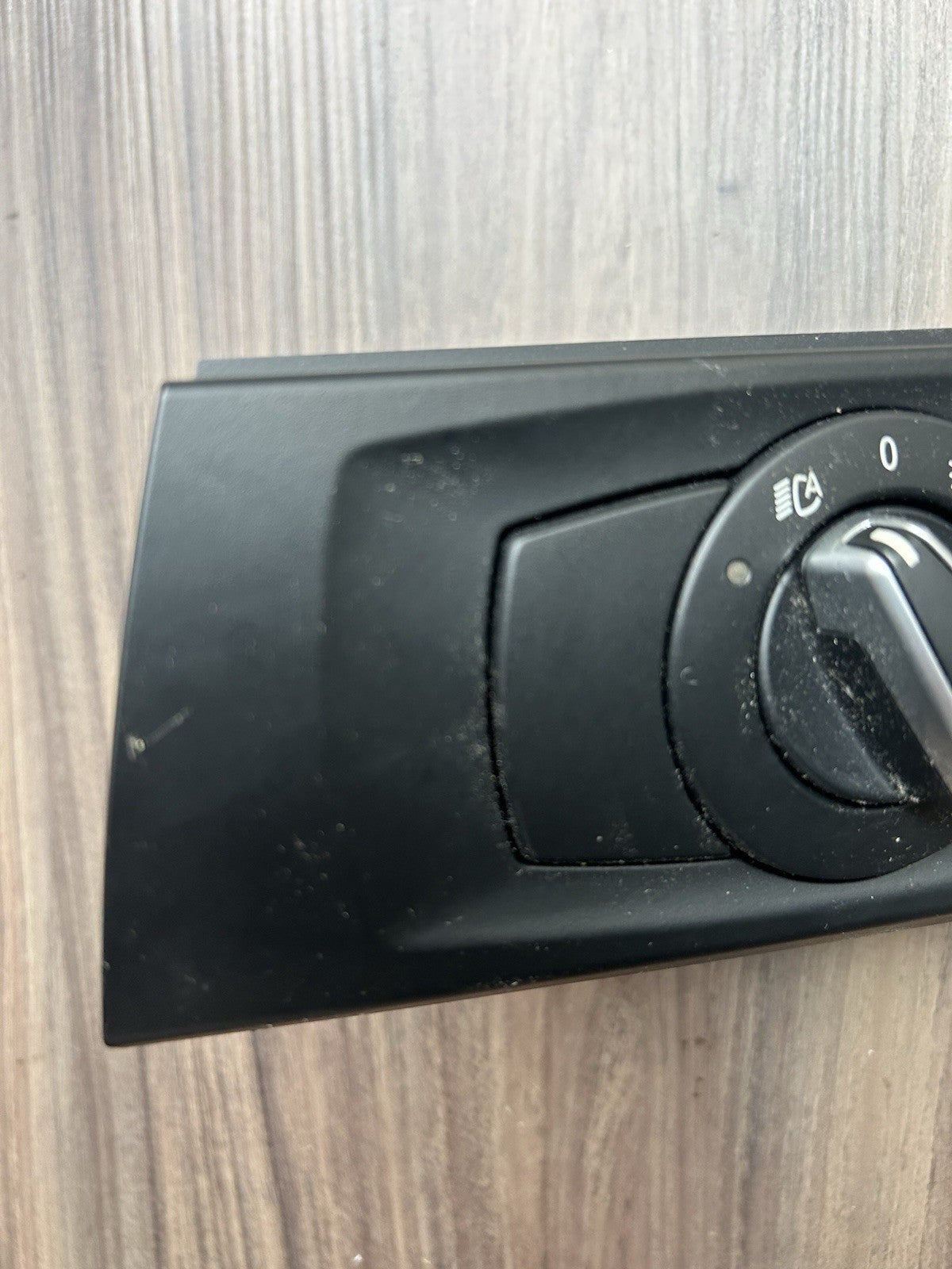 08-11 OEM BMW E82 E88 E90 E91 Headlight Switch Control Panel Light Module BLACK