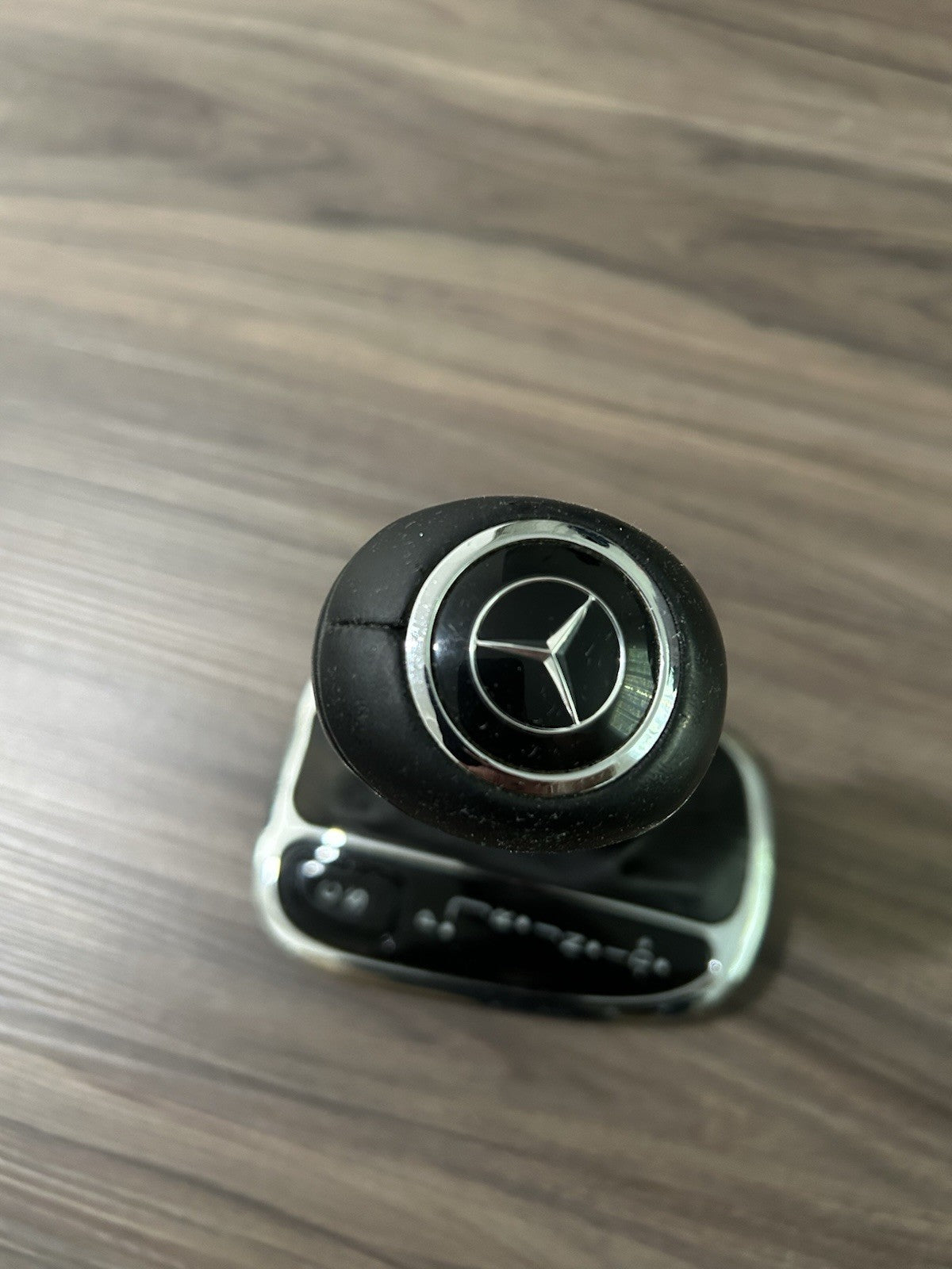 01-09 Mercedes W203 W209 C  CLK Gear Shifter Knob Boot Chrome Sport Edition OEM