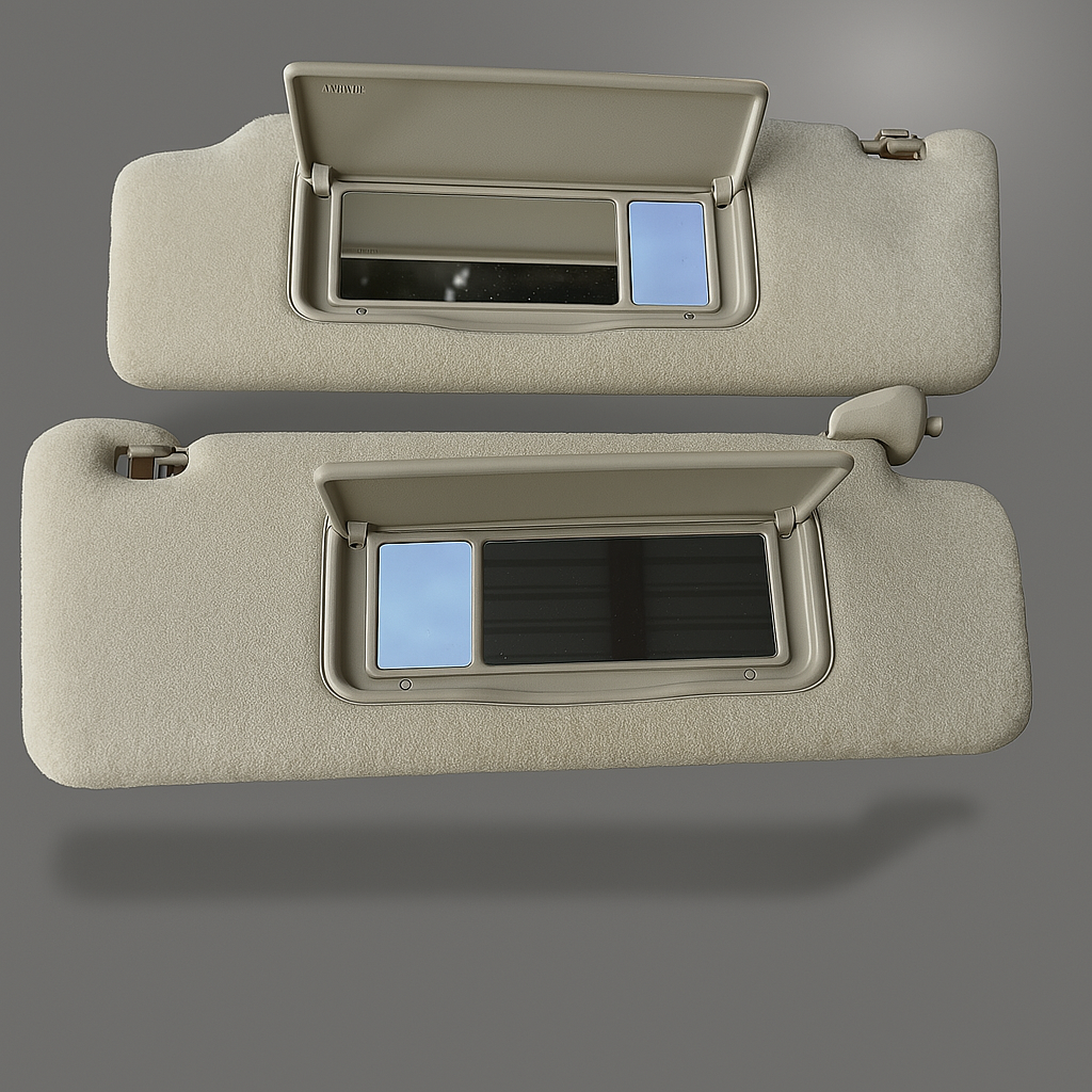 1999-2003 LEXUS RX300 Driver & Passenger SUNVISORS Gray OEM