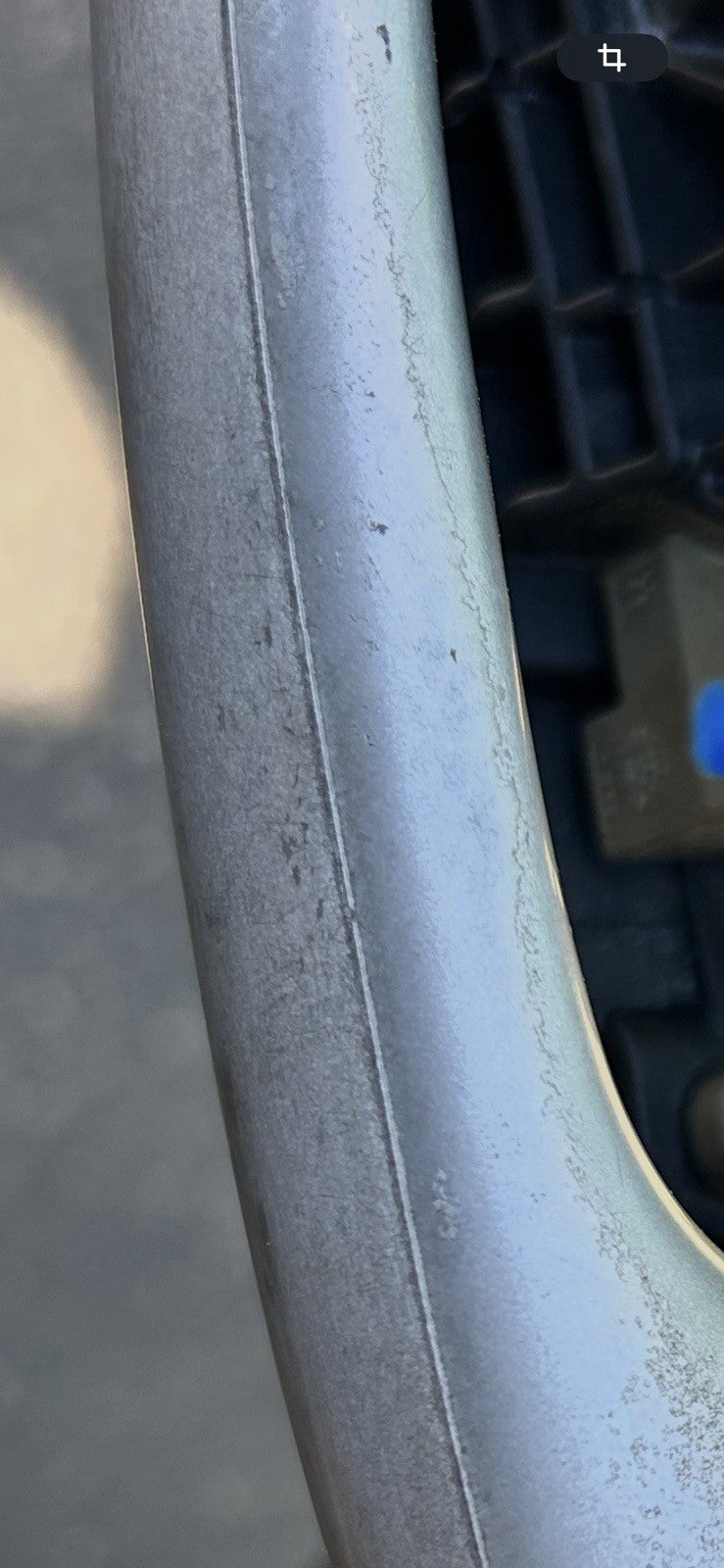 06-12 Mercedes w251 R350 Front Left Driver Side Exterior Door Handle OEM Silver