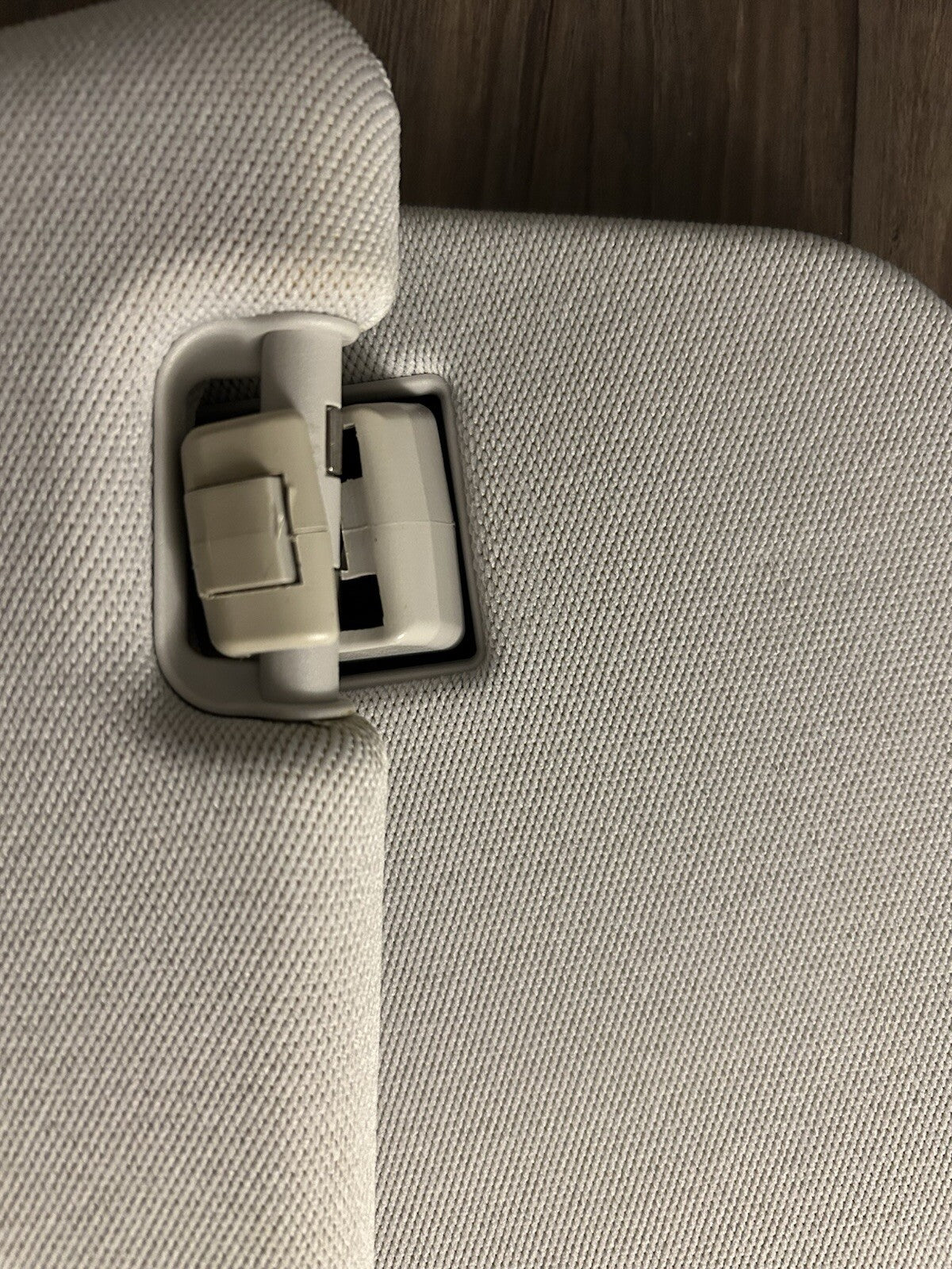 Sun Visor Set 2003-2009 Mercedes E320 E350 E500 E550 E55 E63 AMG Light Gray OEM