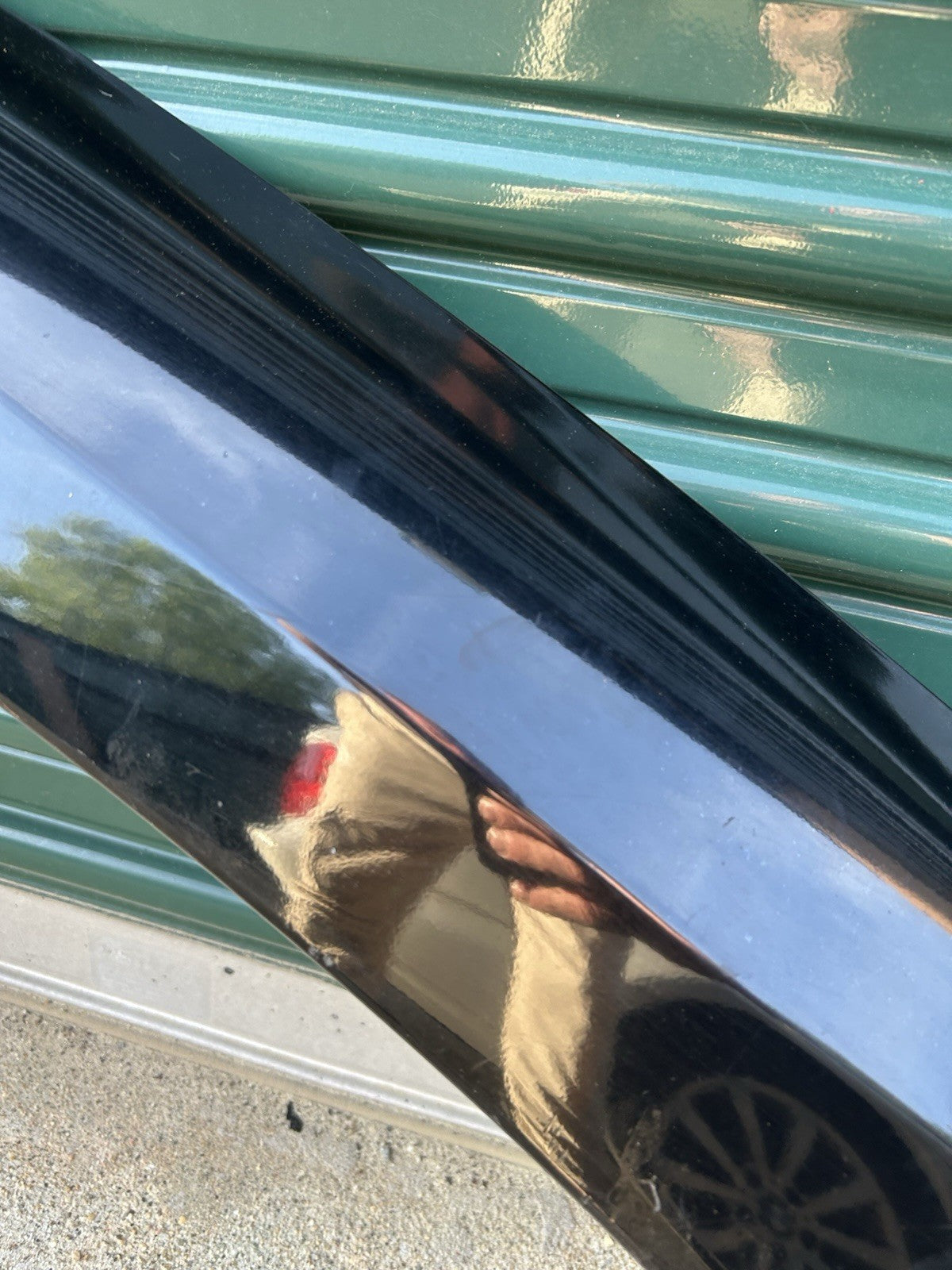 03-09 LEXUS GX470 FRONT RIGHT  FENDER FLARE TRIM MOLDING COVER BLACK 202