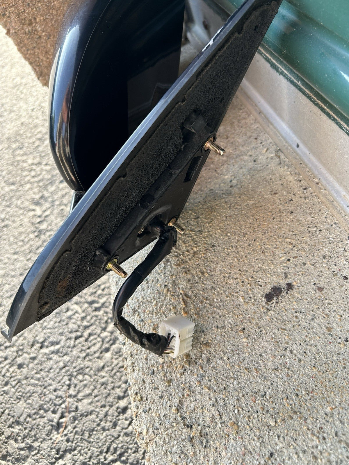 03-08 LEXUS GX470 4.7L   VIEW POWER MIRROR RIGHT PASSENGER BLACK 202