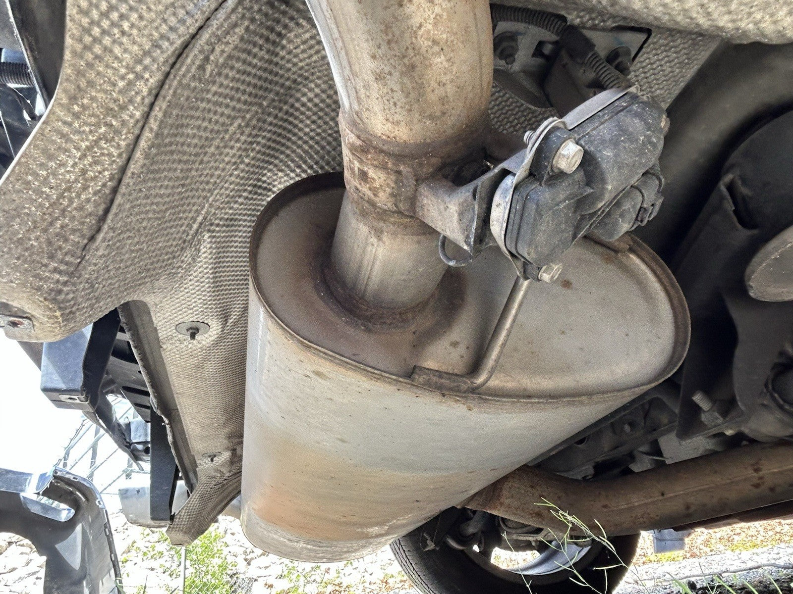 2014-2018 BMW X5 F15 3.0l Exhaust Pipe System Rear Muffler & Tail Pipes OEM