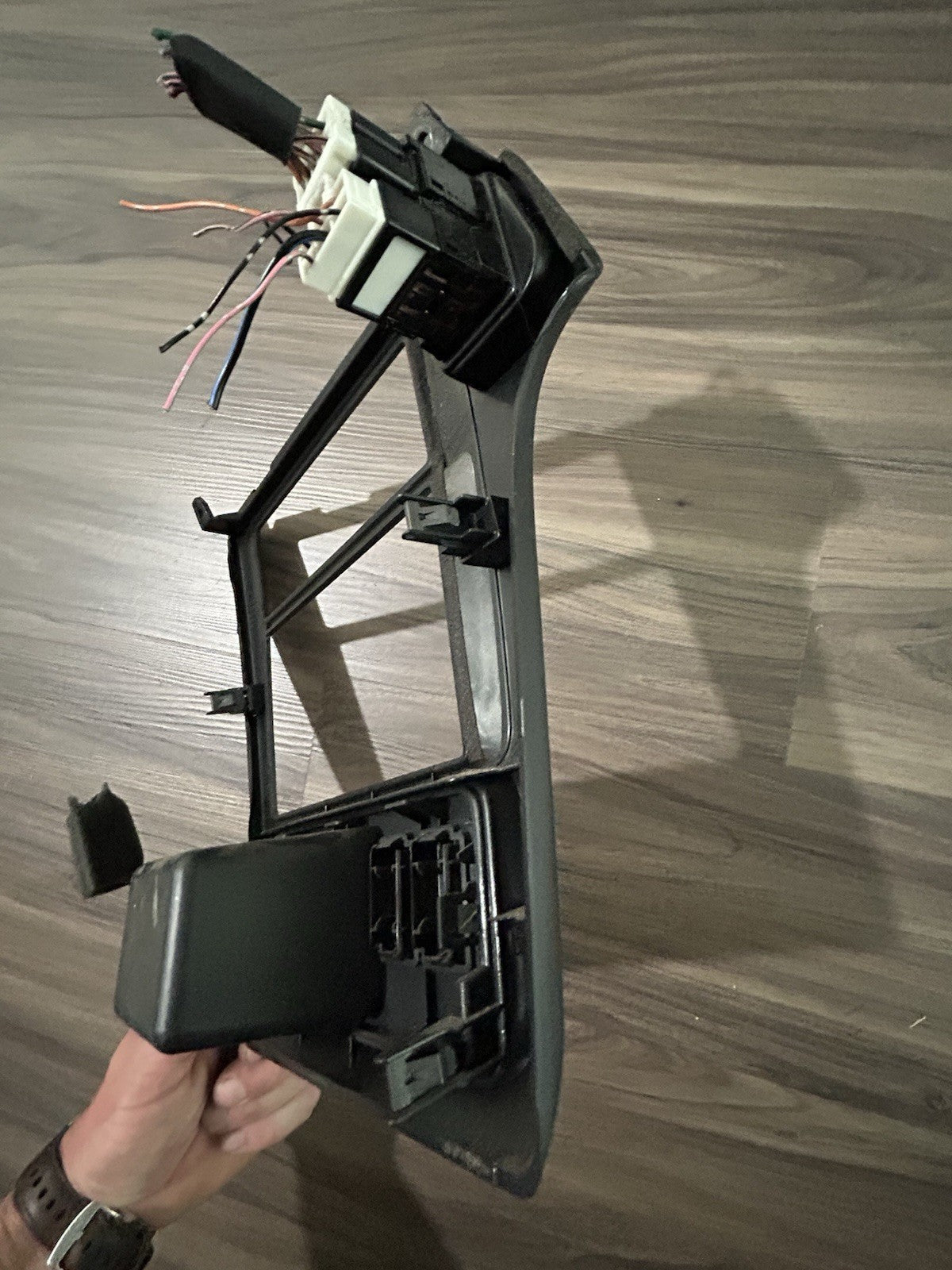 01-04 Nissan Pathfinder BLACK Center Dash Radio Bezel Trim Panel  OEM