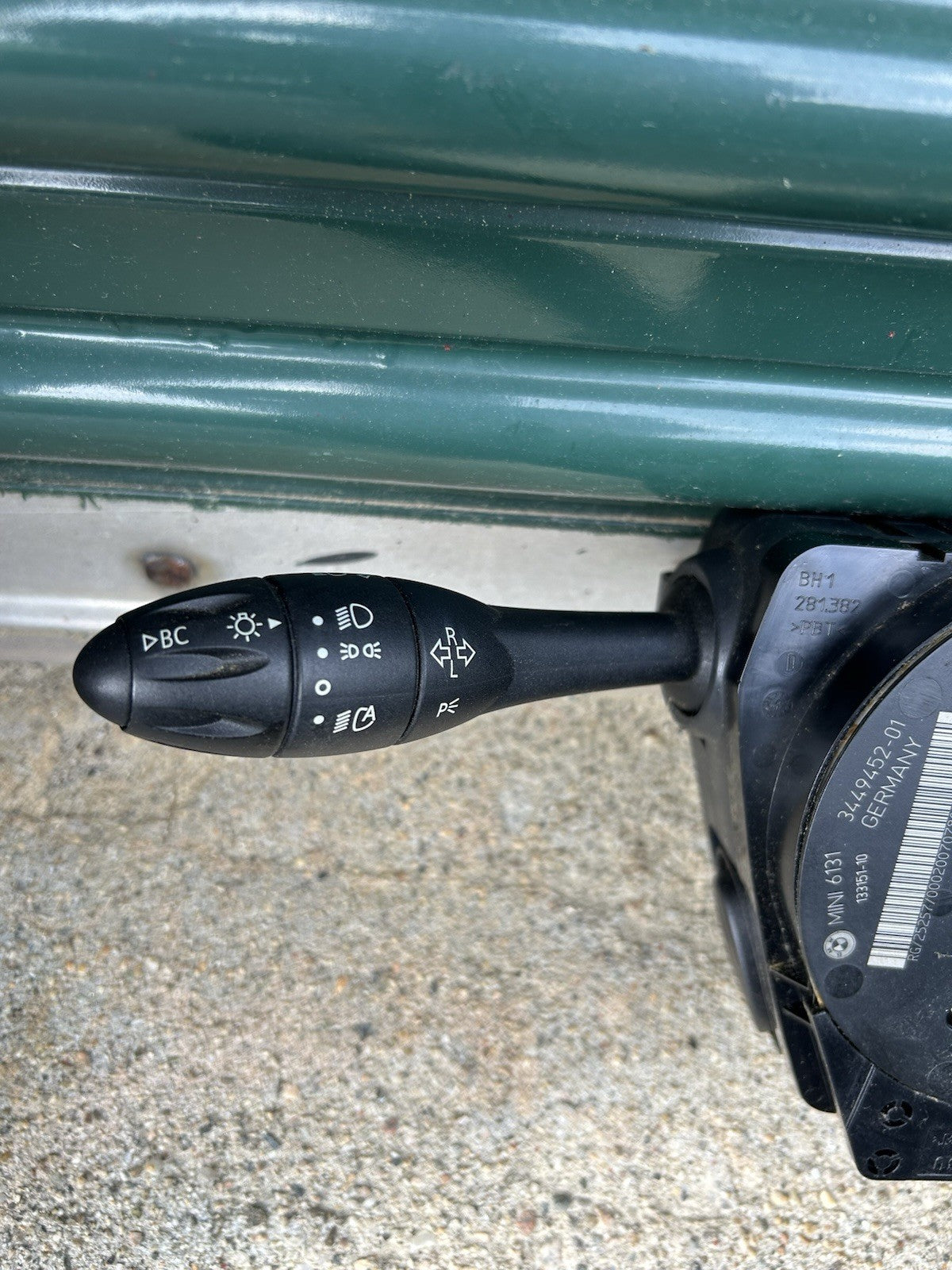 07-11 MINI COOPER S TURN SIGNAL WINDSHIELD WIPER COMBINATION SWITCH OEM