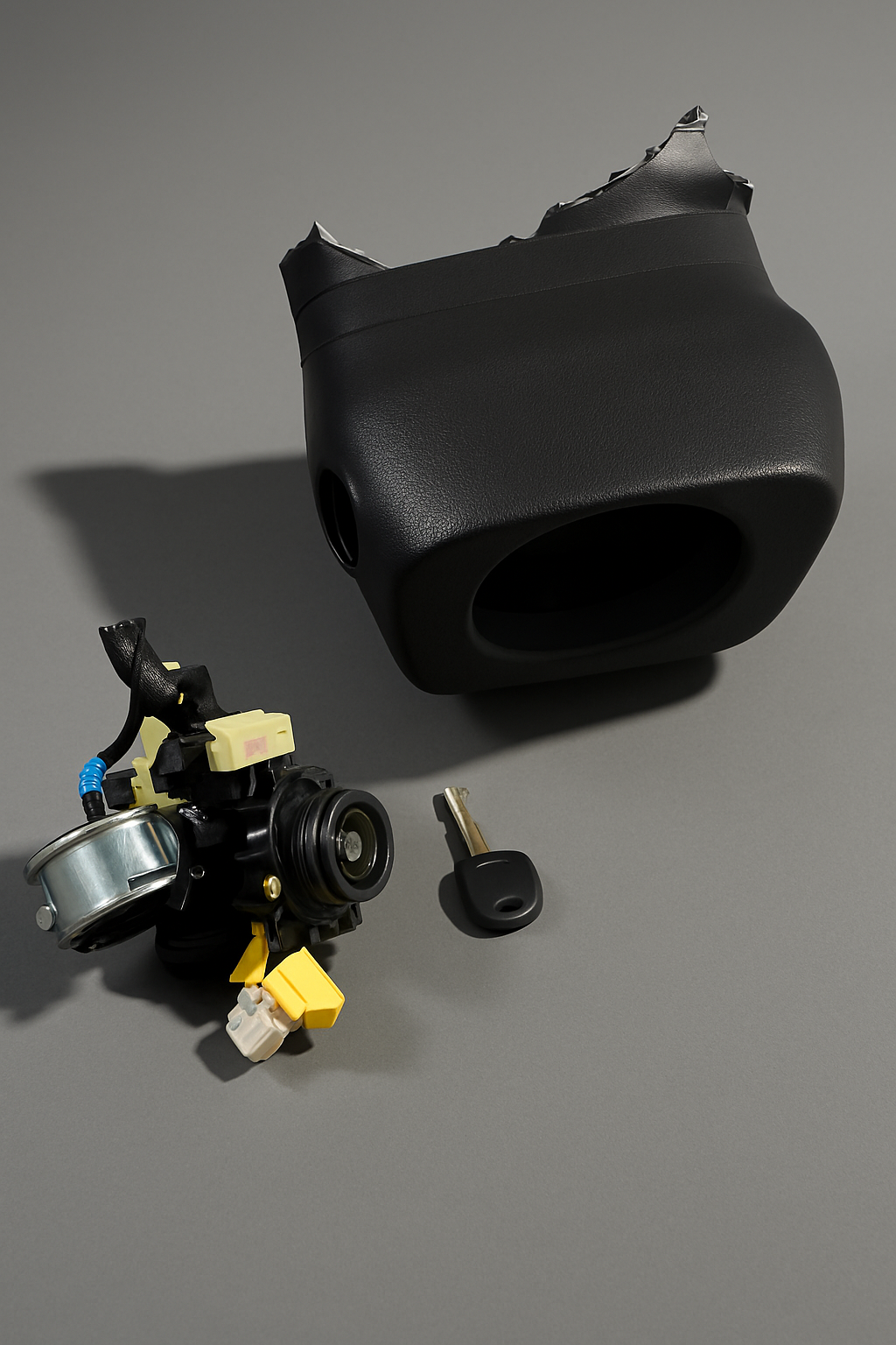 17-20 HYUNDAI ELANTRA IGNITION SWITCH SHROUD OEM