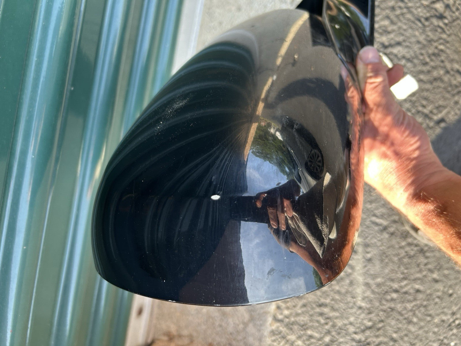 03-08 LEXUS GX470 4.7L   VIEW POWER MIRROR RIGHT PASSENGER BLACK 202