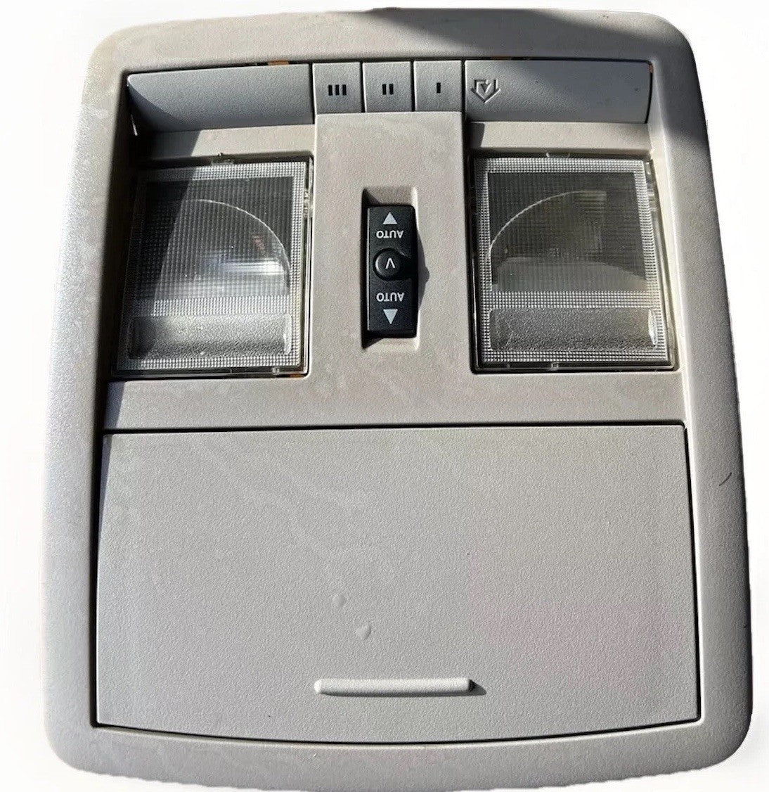 05-10 CHRYSLER 300 JEEP GRAND CHEROKEE OVERHEAD CONSOLE HOME-LINK OEM 56050243AH