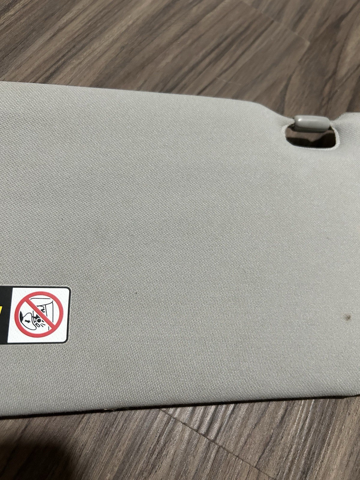 🚘✅ 2007 - 2012 ACURA RDX Sun Visor Shade Light Gray Right Passenger RH OEM