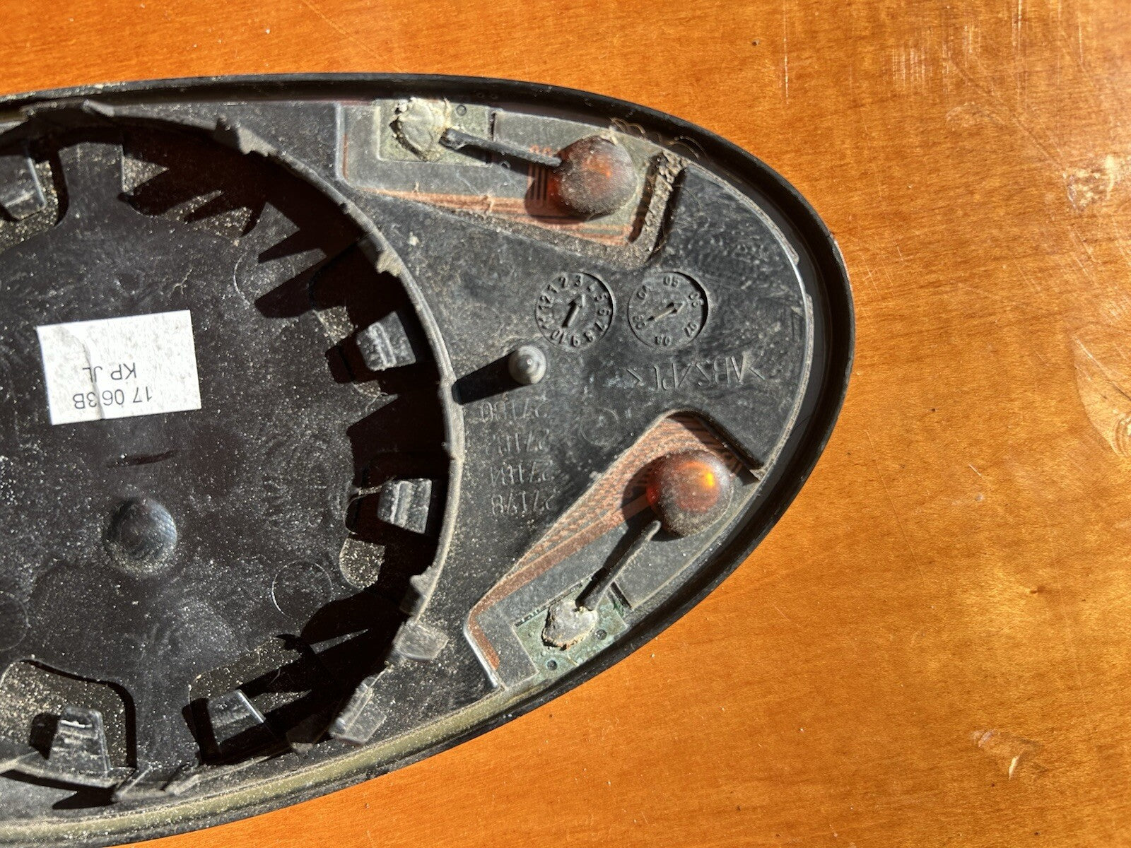 06-08 OEM BMW 3 SERIES E90/E92 328 325 Right Auto DIM HEATED MIRROR GLASS LH USA