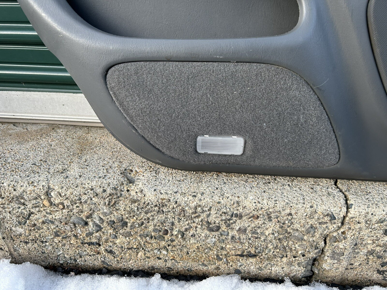 2001-2007 TOYOTA TUNDRA REAR LEFT DRIVER SIDE DOOR PANEL TRIM Gray OEM