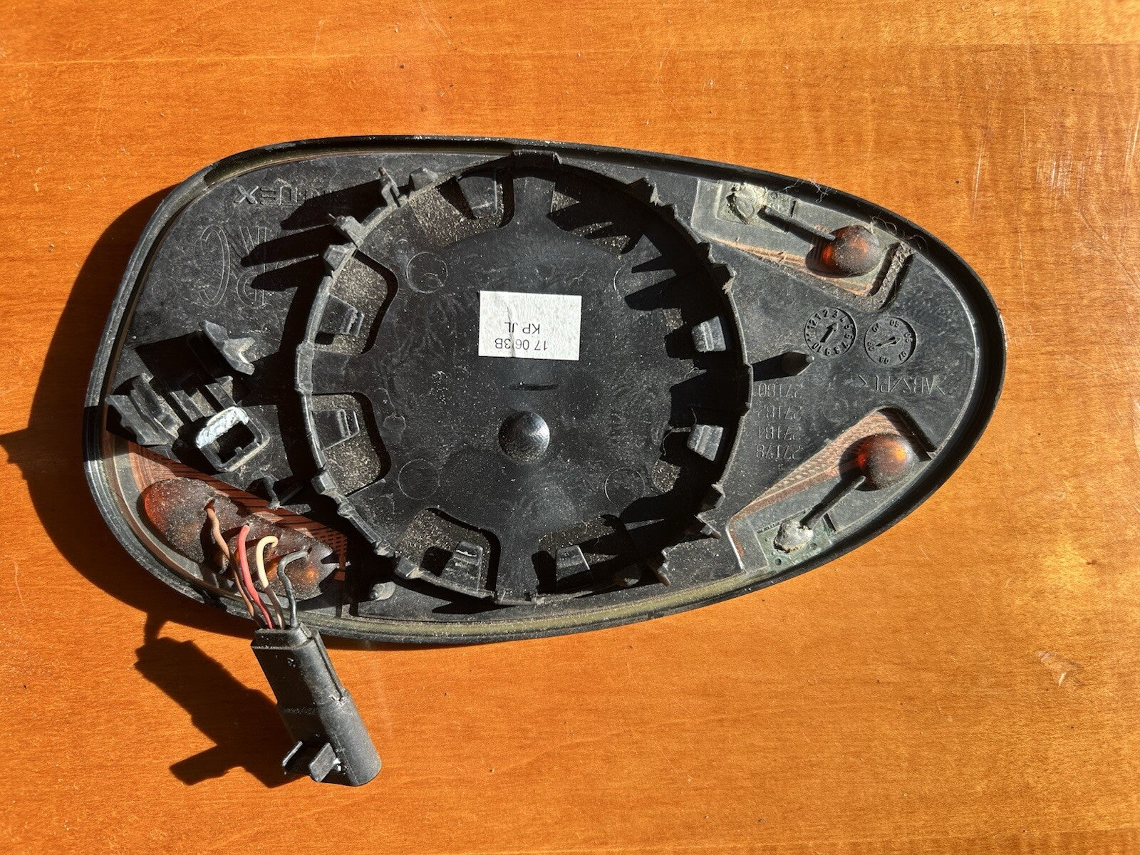 06-08 OEM BMW 3 SERIES E90/E92 328 325 Right Auto DIM HEATED MIRROR GLASS LH USA