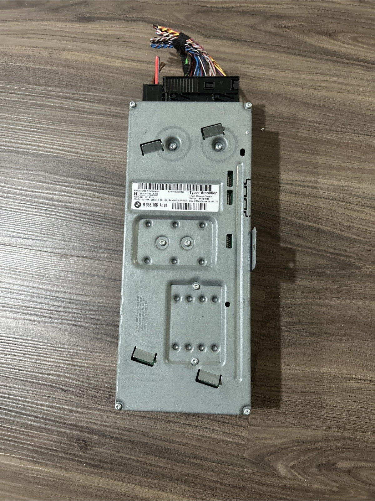 12-17 BMW F01 F02 F06 F10 F11 F12 F13 M5 M6 AMPLIFIER AMP AUDIO HARMAN BECKER