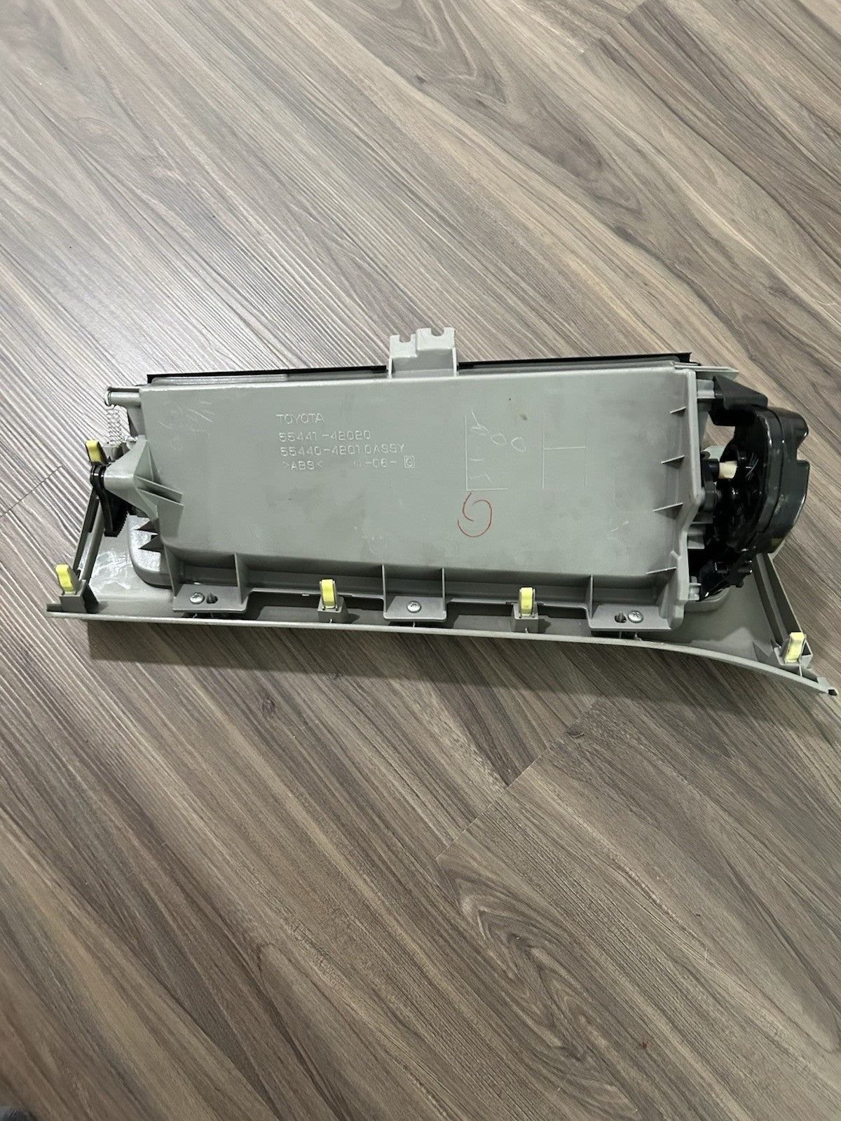 (2006 - 2012) Toyota Rav4 Upper Glove Box Gray OEM