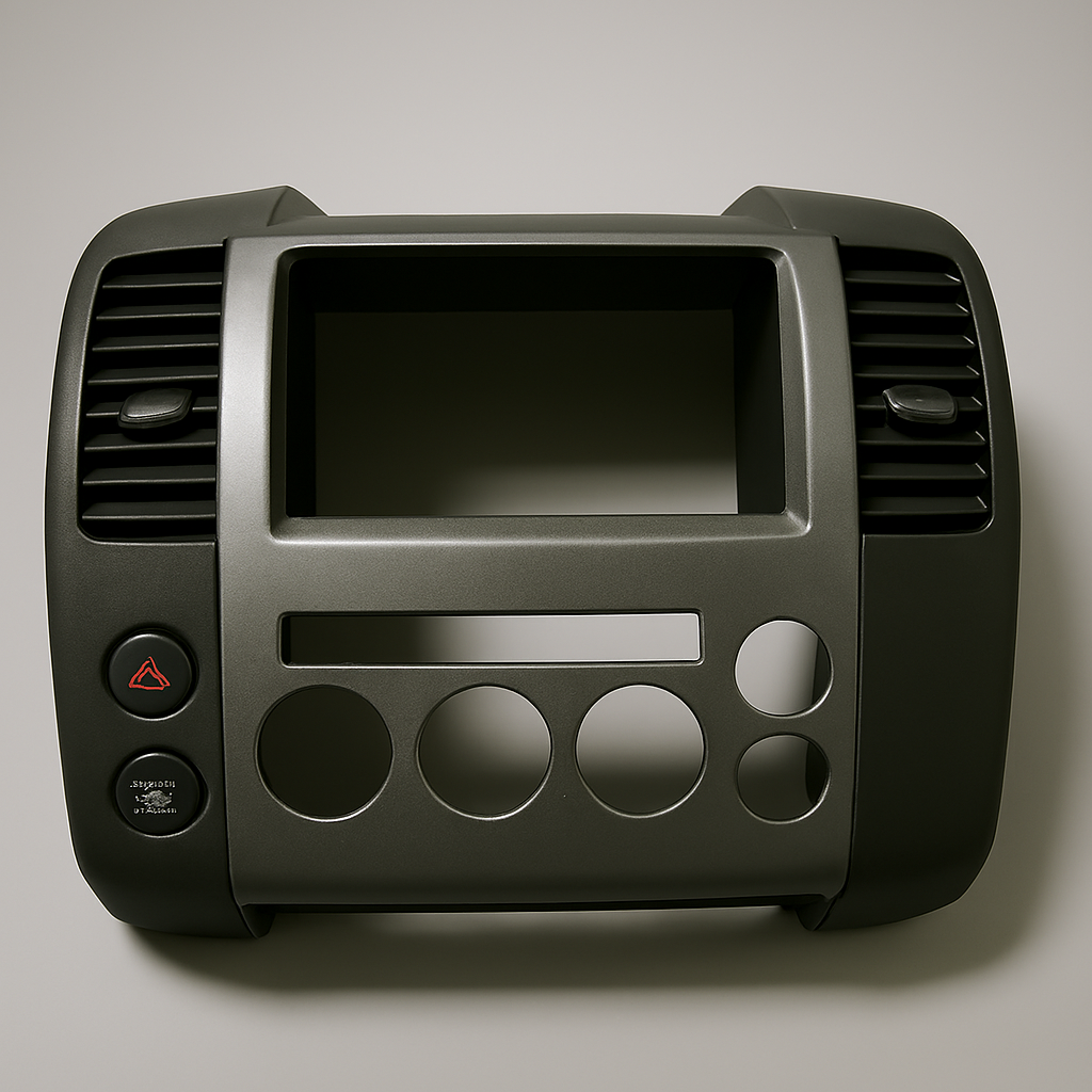 05 06 07 Nissan Pathfinder Radio Navigation Climate Control Console Bezel Trim