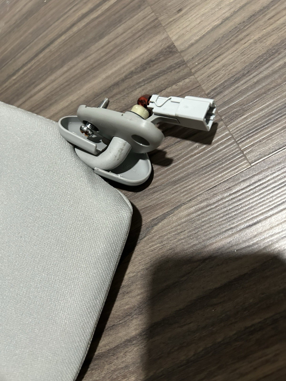 🚘✅ 2007 - 2012 ACURA RDX Sun Visor Shade Light Gray Right Passenger RH OEM