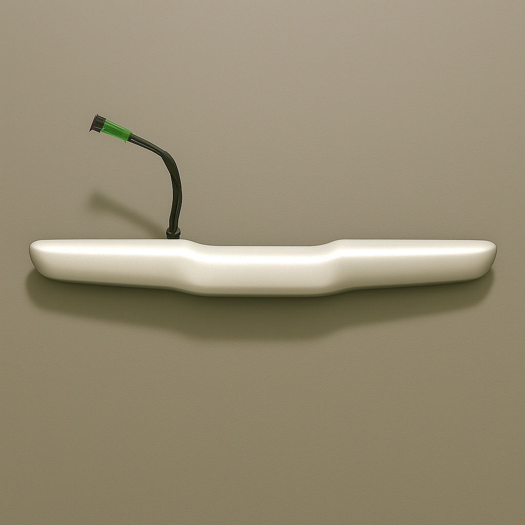 09-15 HONDA PILOT REAR TRUNK TAIL GATE HATCH LID LOWER HANDLE SILVER