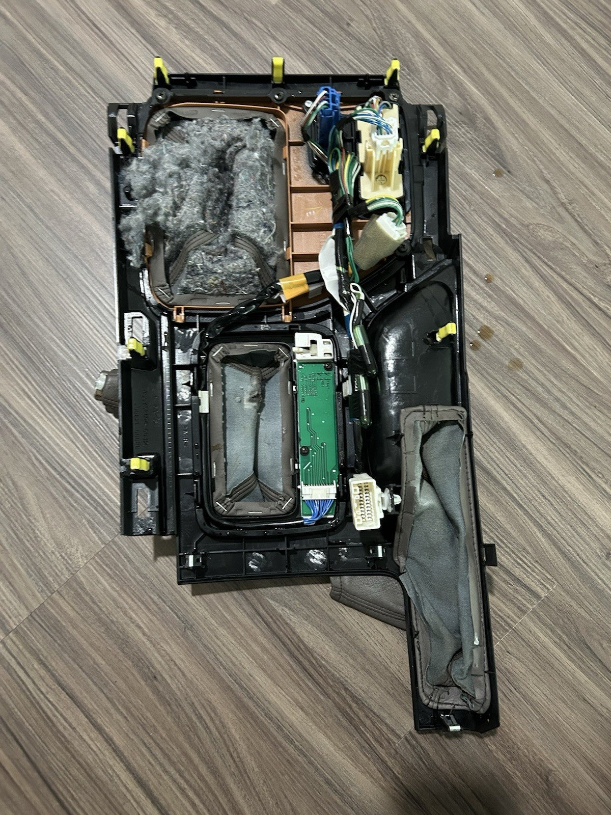 03-09 Lexus GX470 Gear Shifter Center Console Bezel woodgrain