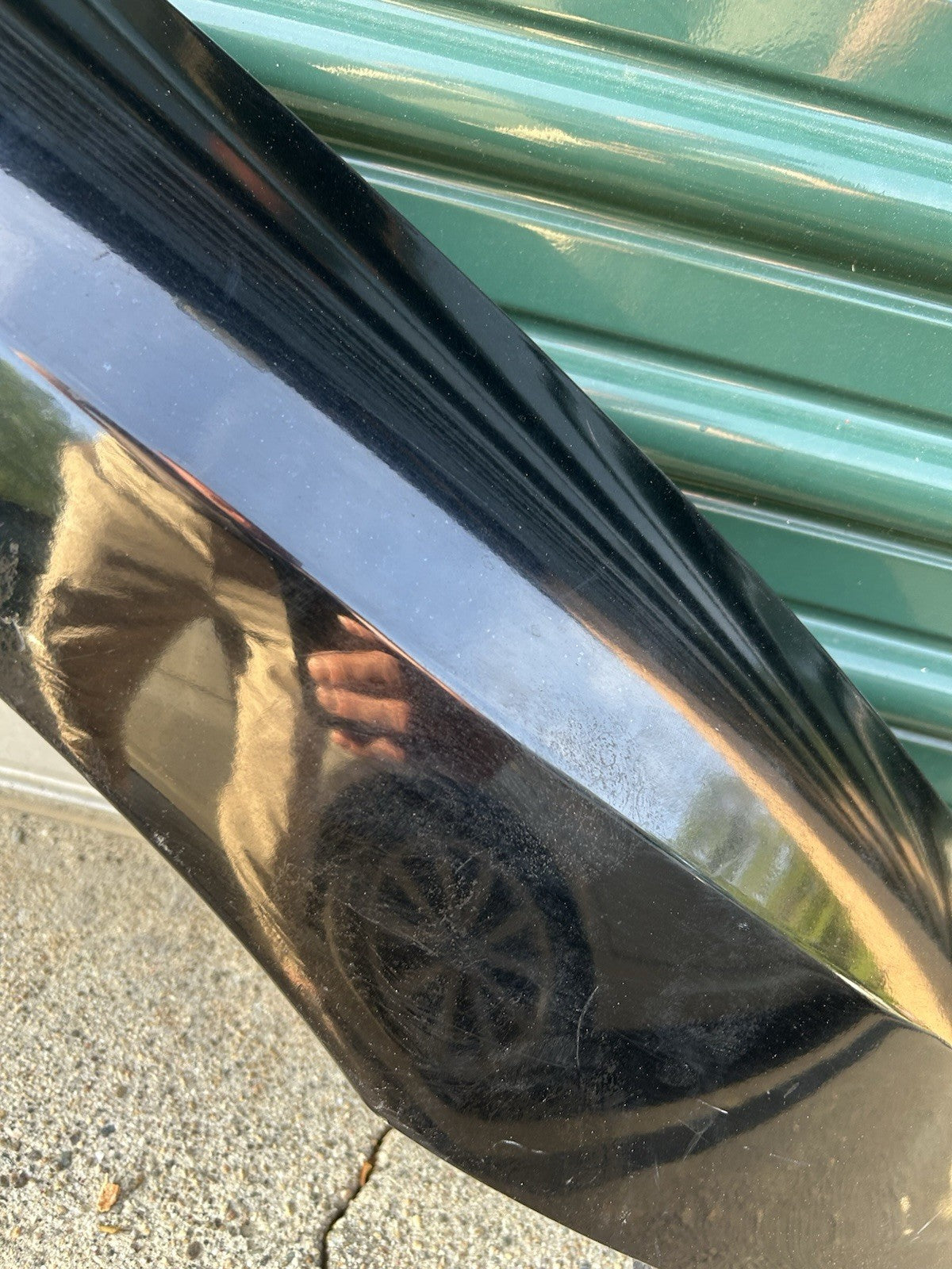 03-09 LEXUS GX470 FRONT RIGHT  FENDER FLARE TRIM MOLDING COVER BLACK 202