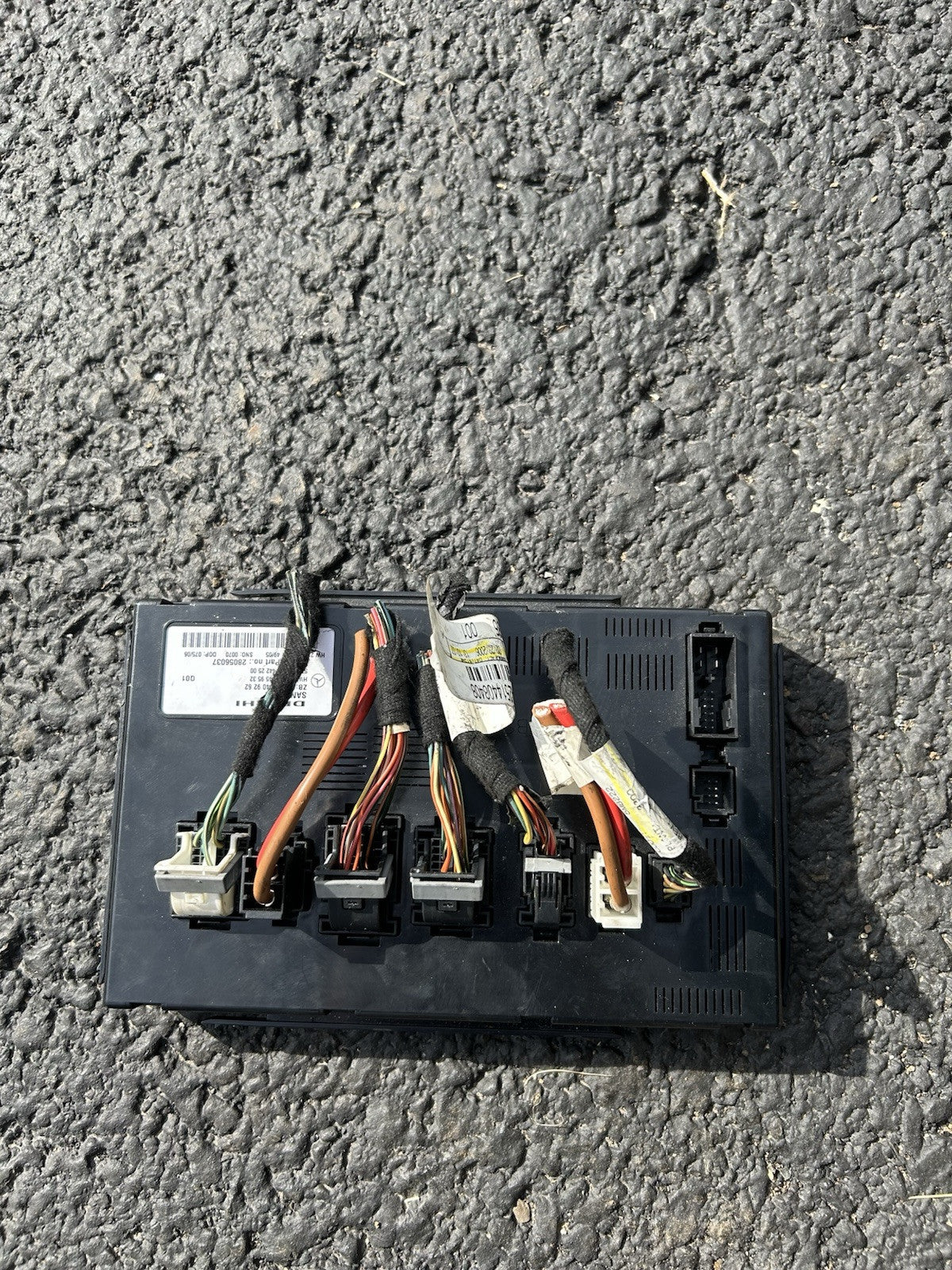 06-12 MERCEDES GL450 R500 R320 ML350 REAR SAM CONTROL MODULE A1645409262