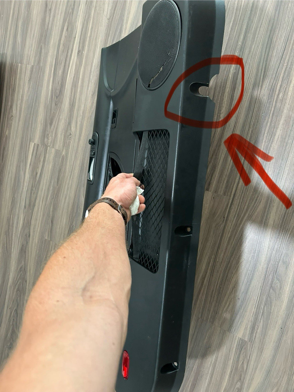 1998-2010 VW Volkswagen New Beetle Cloth HARDTOP Door Panel Set OEM BLACK