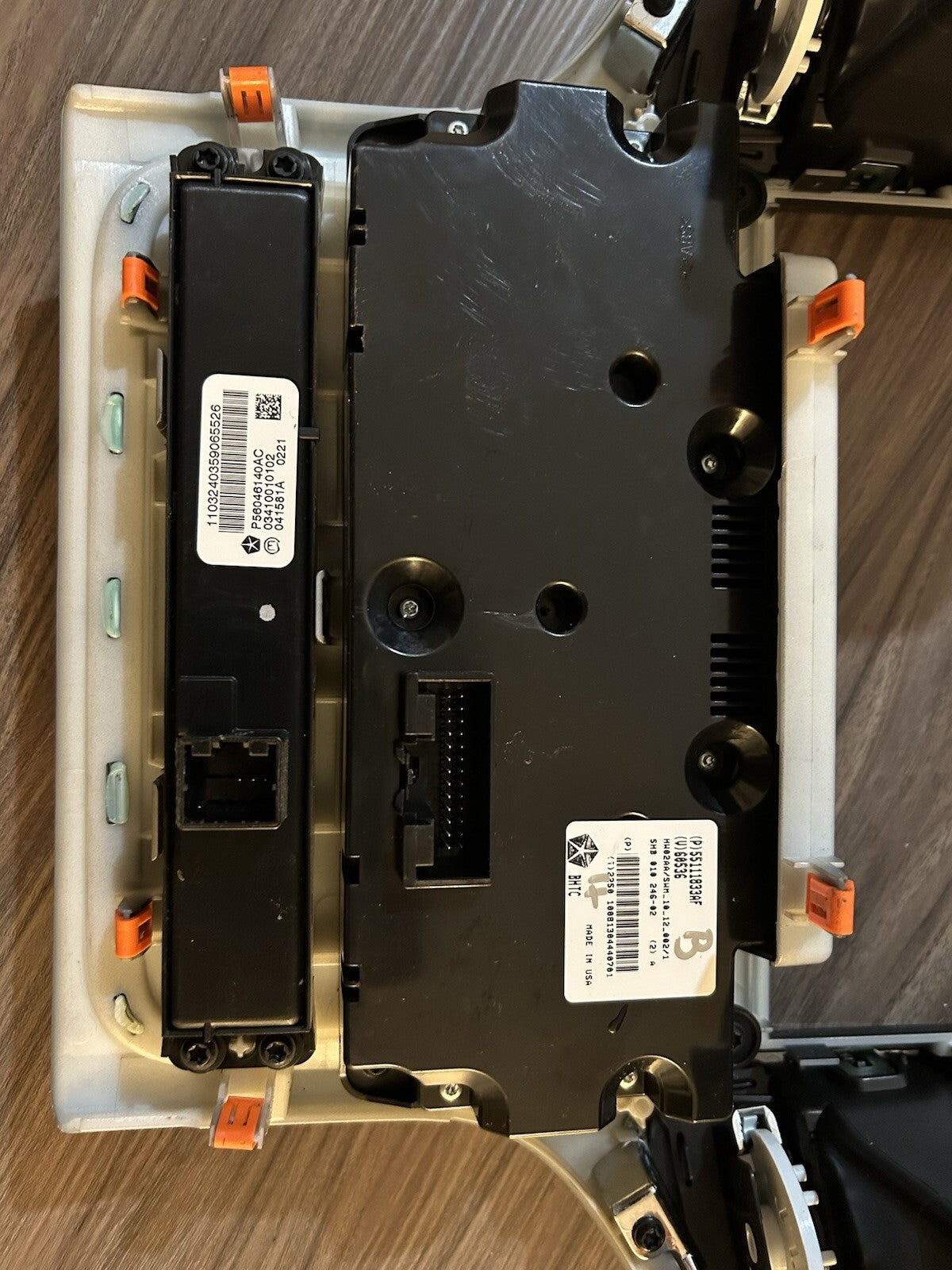 11-13 Jeep Grand Cherokee Durango Dash Radio Climate AC Heater Control Bezel OEM