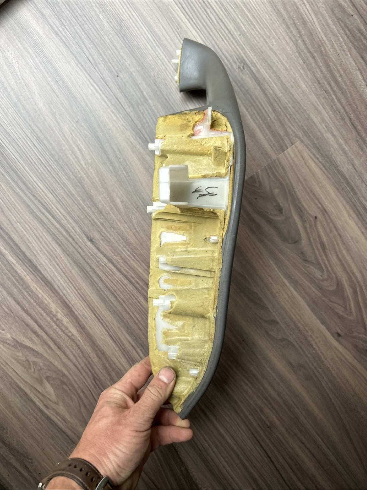 2001-2007 Toyota  Tundra Sequoia Front Right Door Panel Handle Armrest Gray