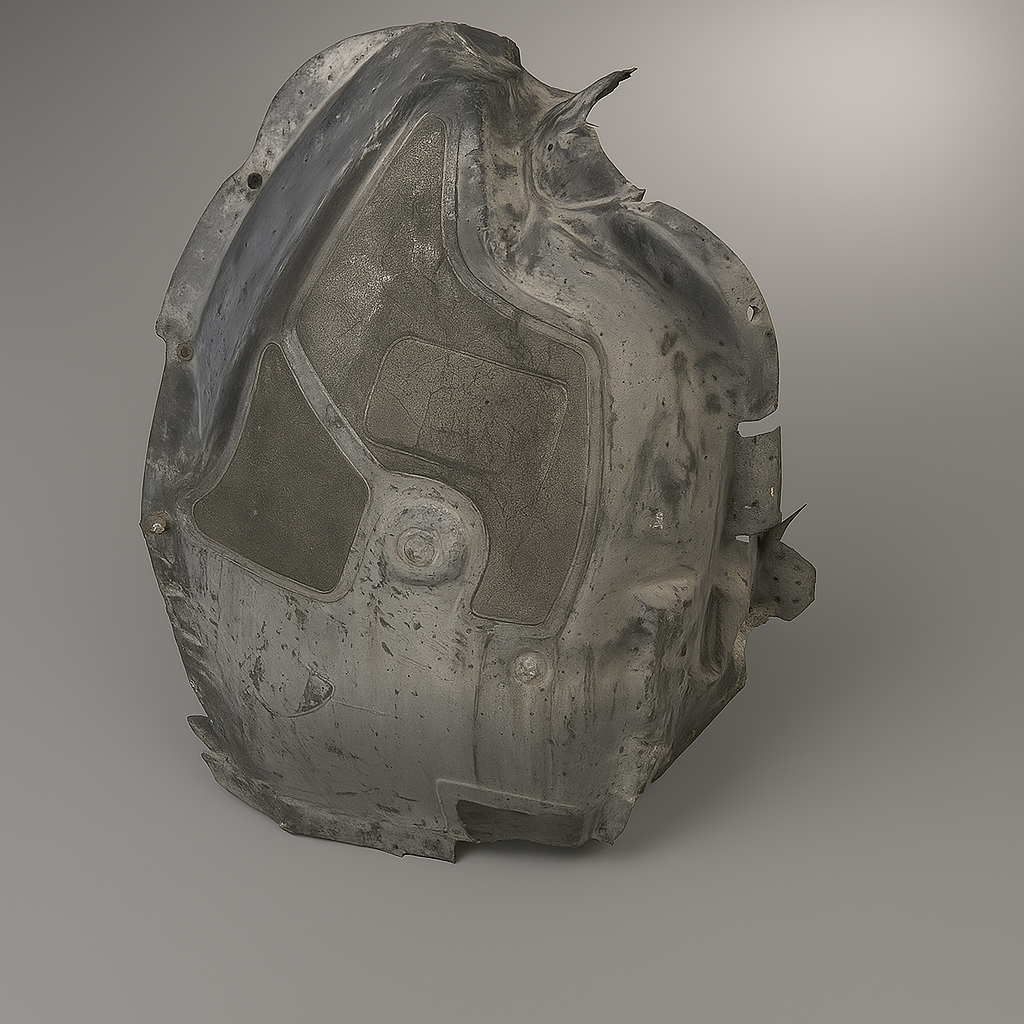 2014-2018 BMW X5 F15  FRONT RIGHT SIDE FENDER LINER FORWARD SPLASH SHIELD OEM