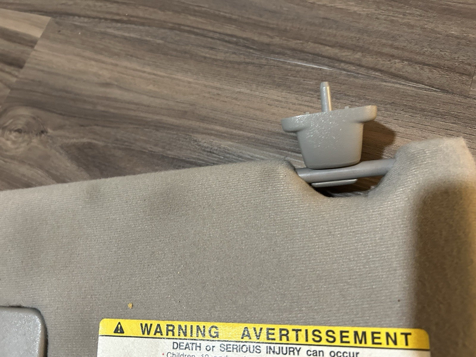 2000-2006 Toyota Tundra Sequoia DRIVER PASSENGER Left Right Sun Visor  OEM Gray