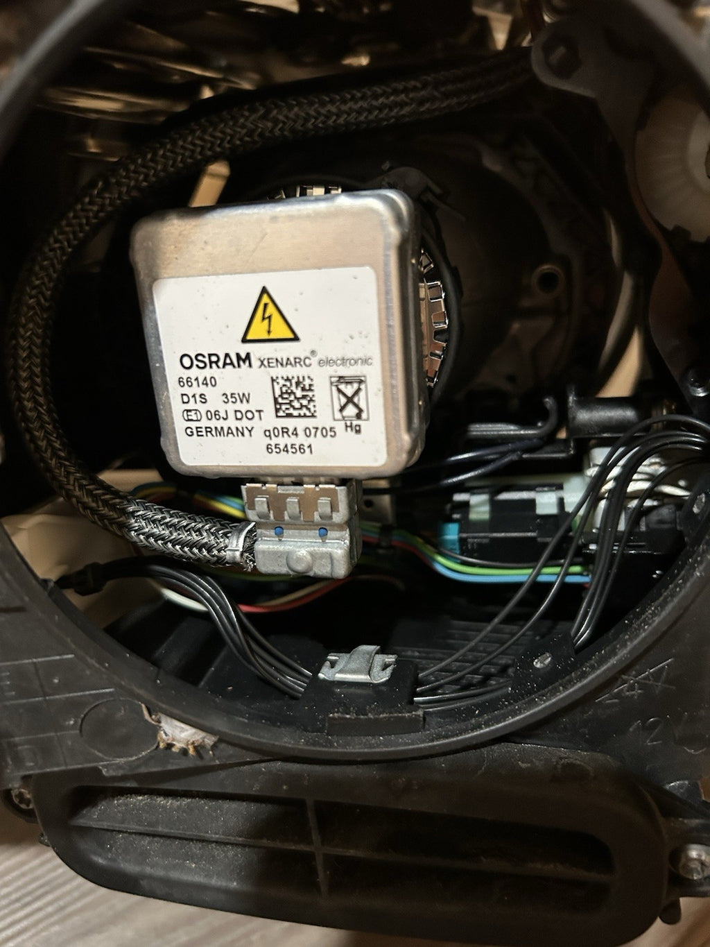 READ!!2011-2013 BMW 528I 535I 550I M5 F10 HEADLIGHT OEM LH LEFT DRIVER SIDE HID