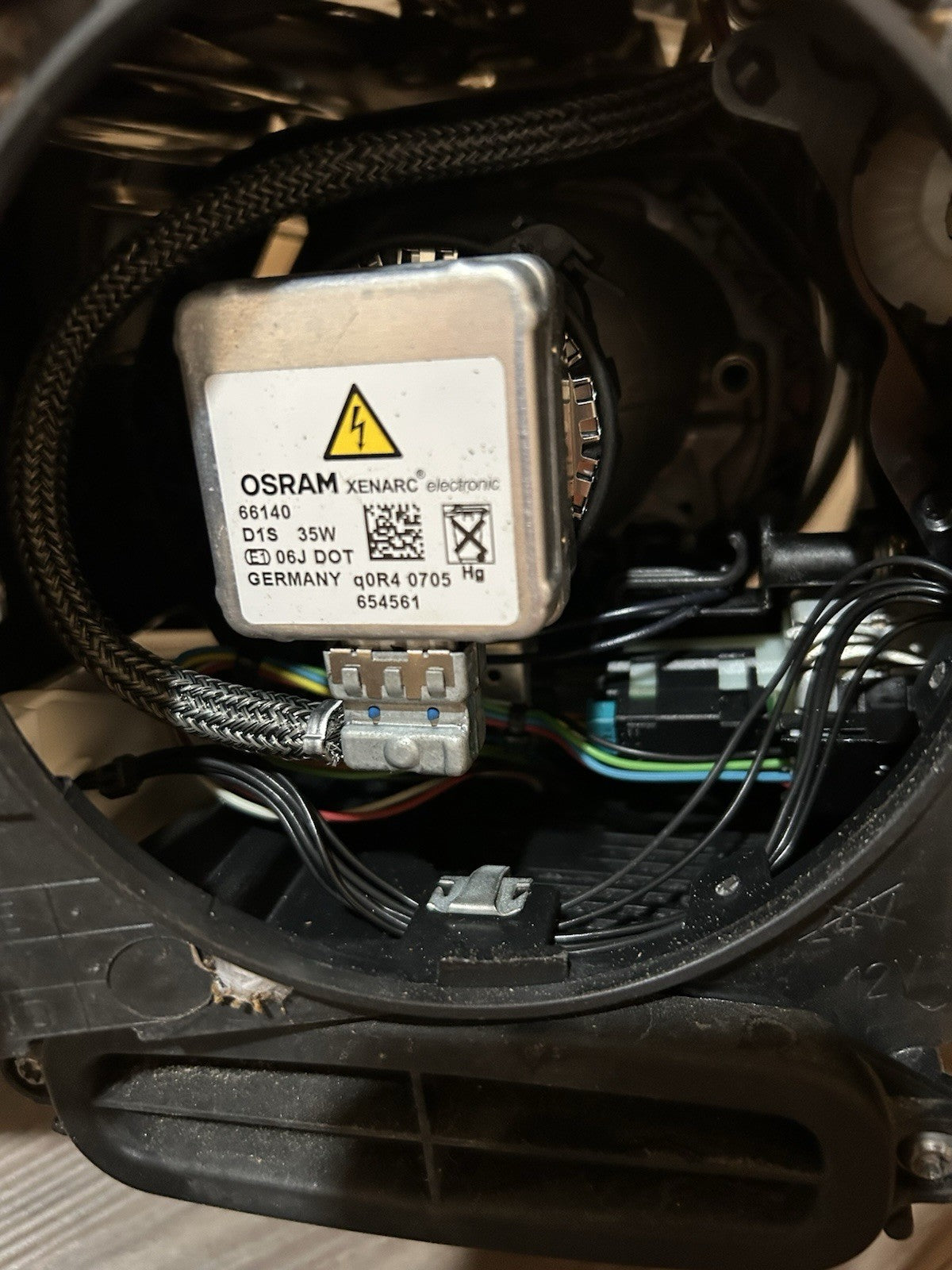 READ!!2011-2013 BMW 528I 535I 550I M5 F10 HEADLIGHT OEM LH LEFT DRIVER SIDE HID