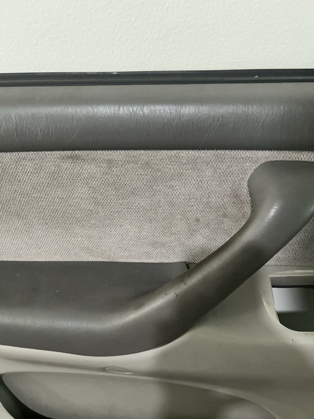 2001 2002 2003 2004 Toyota Sequoia Left Driver  Front Door Panel Trim Gray OEM