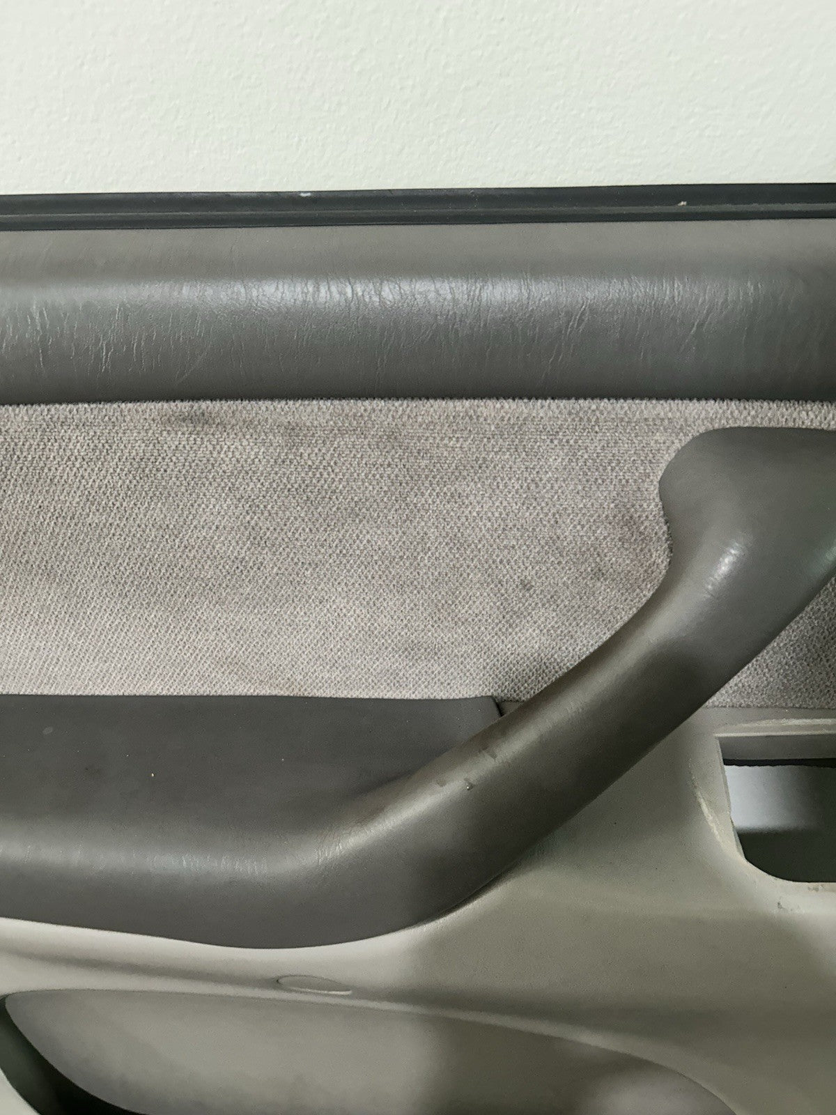 2001 2002 2003 2004 Toyota Sequoia Left Driver  Front Door Panel Trim Gray OEM