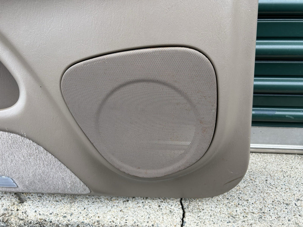 2001-2007 TOYOTA SEQUOIA REAR LEFT DRIVER SIDE DOOR PANEL TRIM TAN OEM