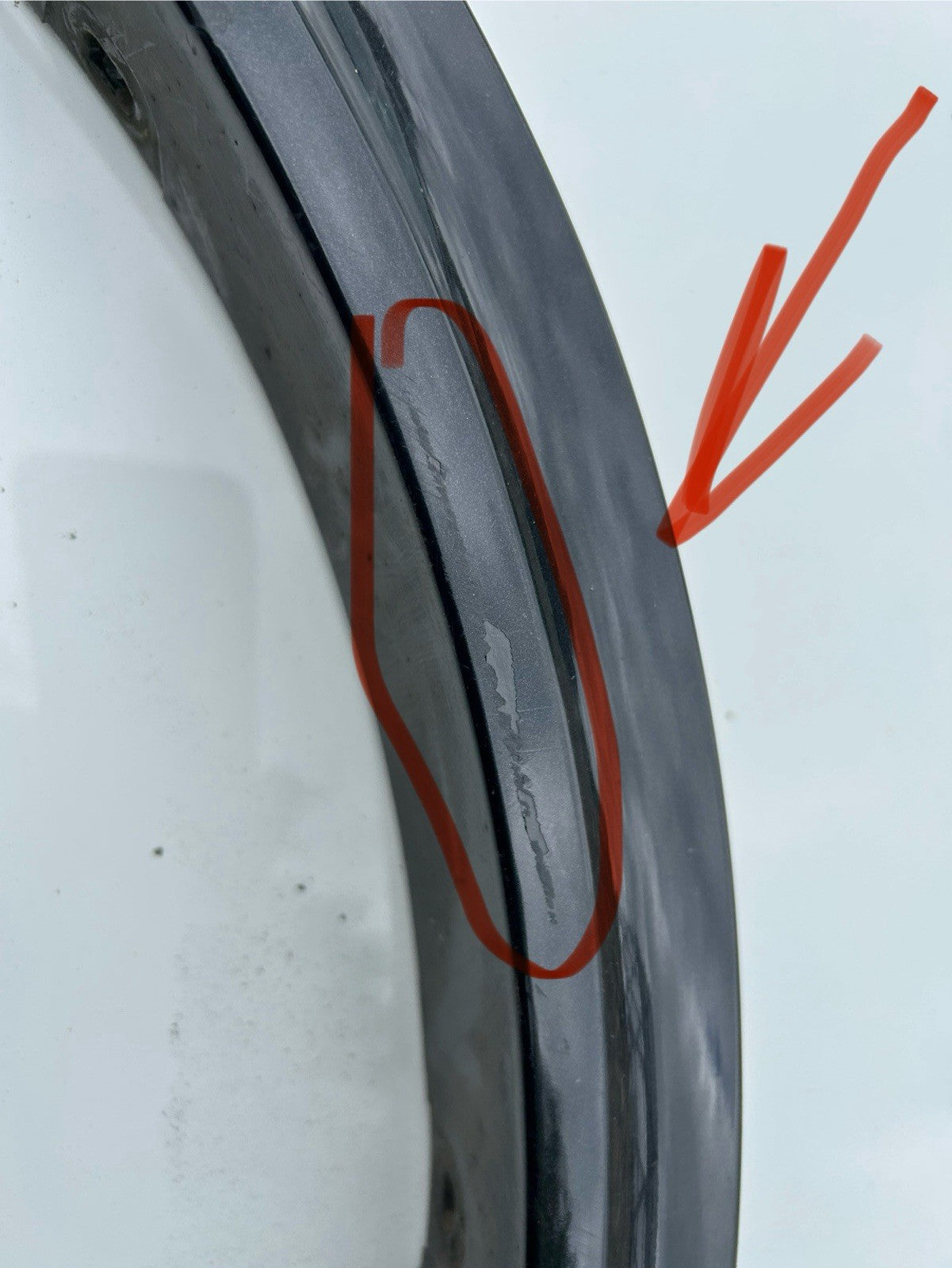 OEM BMW F15 X5 14-18 Right Passenger Rear Fender Flare Wheel Arch 20" Wheels