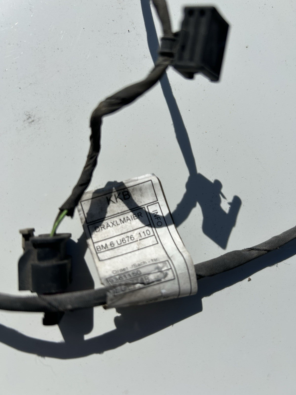 14-19 BMW F15 F85 F86 X5 X6 Rear Bumper Parking Sensor PDC Wire Harness OEM✅