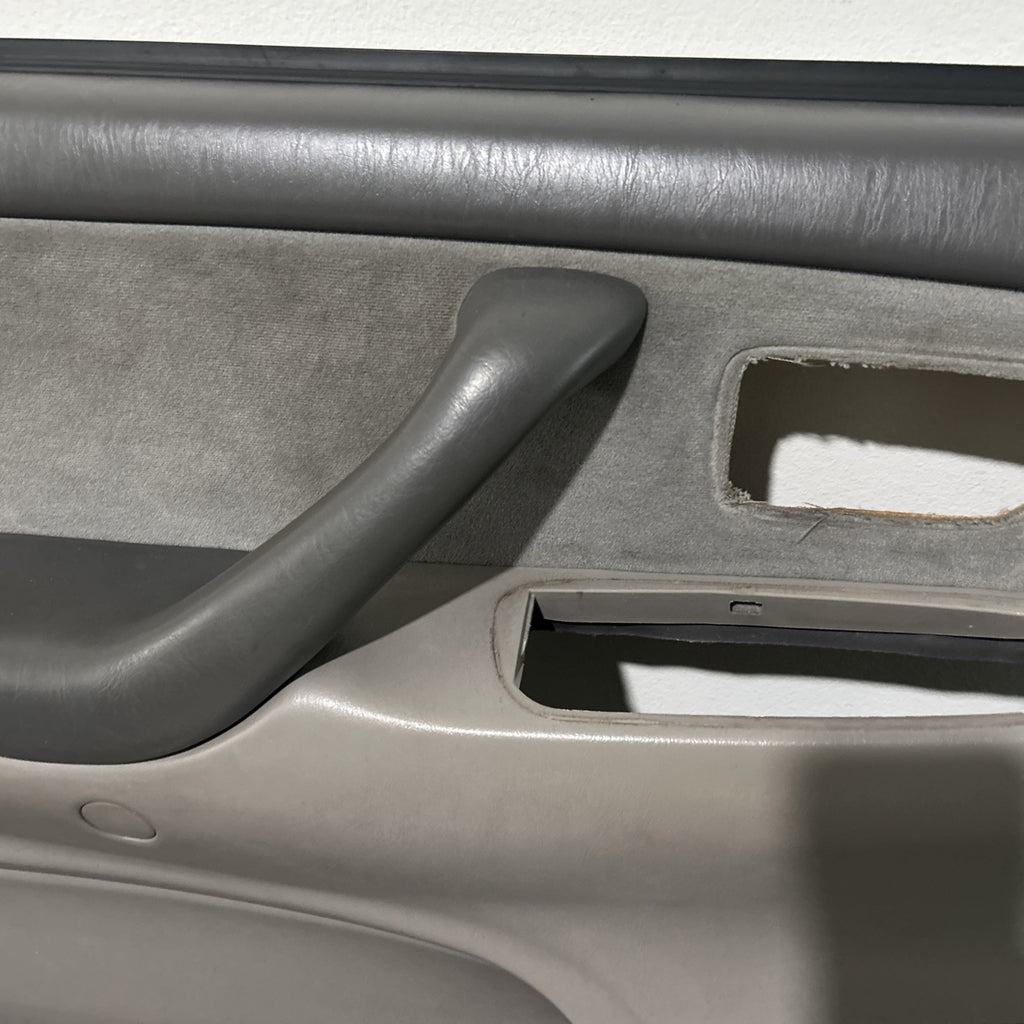 2001 2002 2003 2004 Toyota Sequoia Left Driver  Front Door Panel Trim Gray OEM