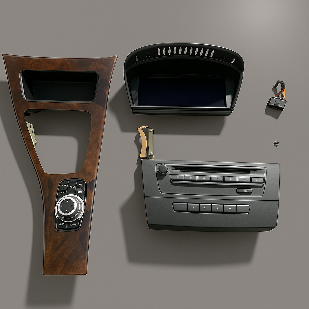 BMW E90 E91 E92 E93 M3 328 335 CIC retrofit kit PnP Navigation Idrive Display