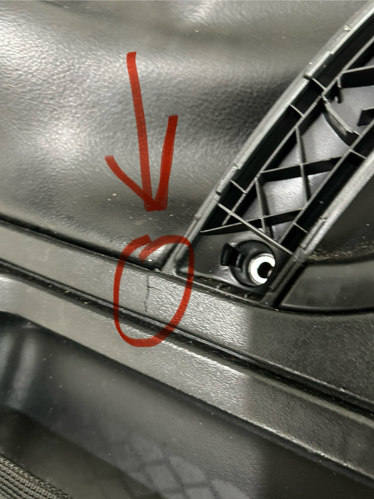 1998-2010 VW Volkswagen New Beetle Cloth HARDTOP Door Panel Set OEM BLACK