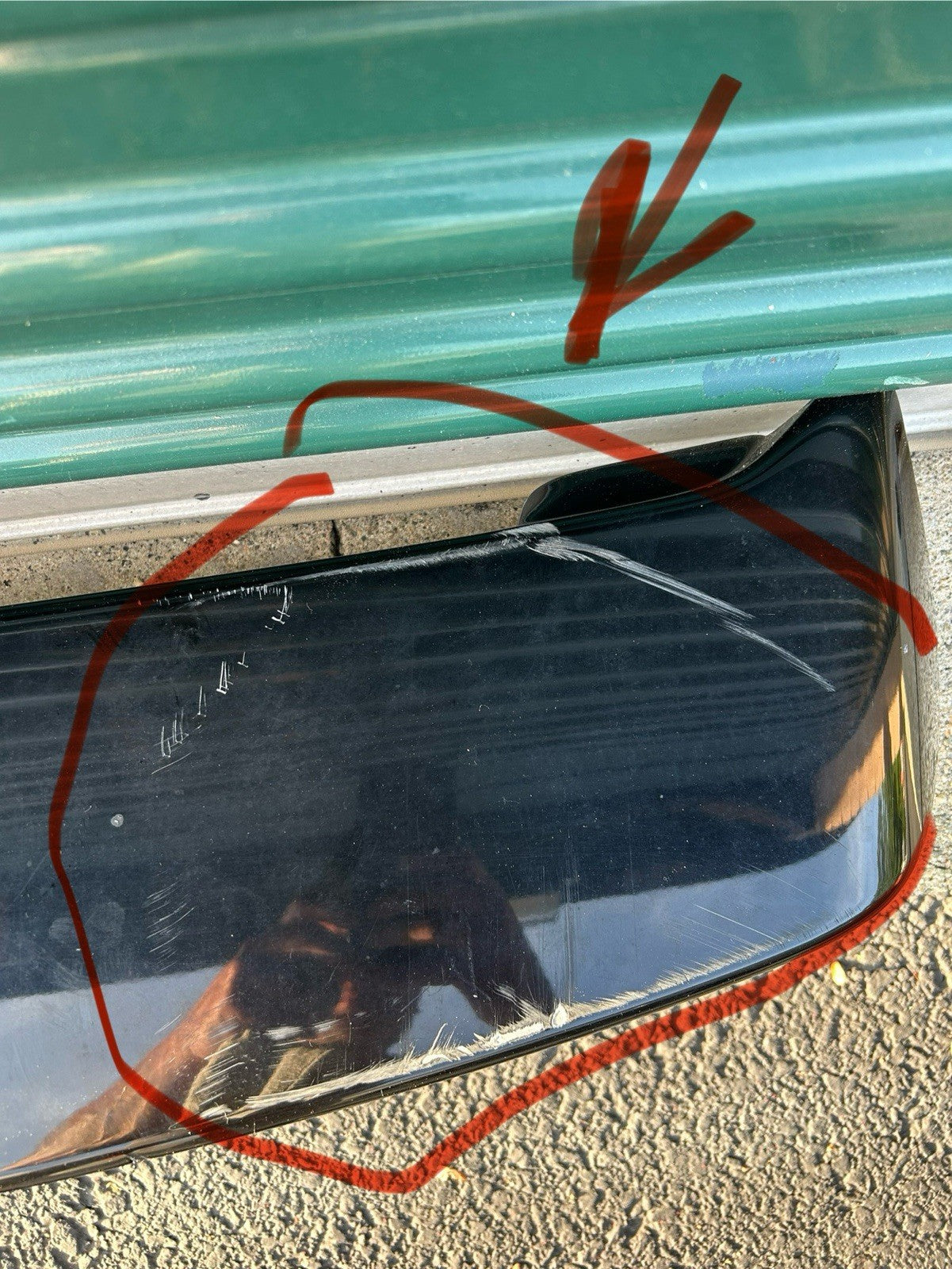 2003-2009 LEXUS GX470 TRUNK LIFTGATE SPOILER WING Black 202