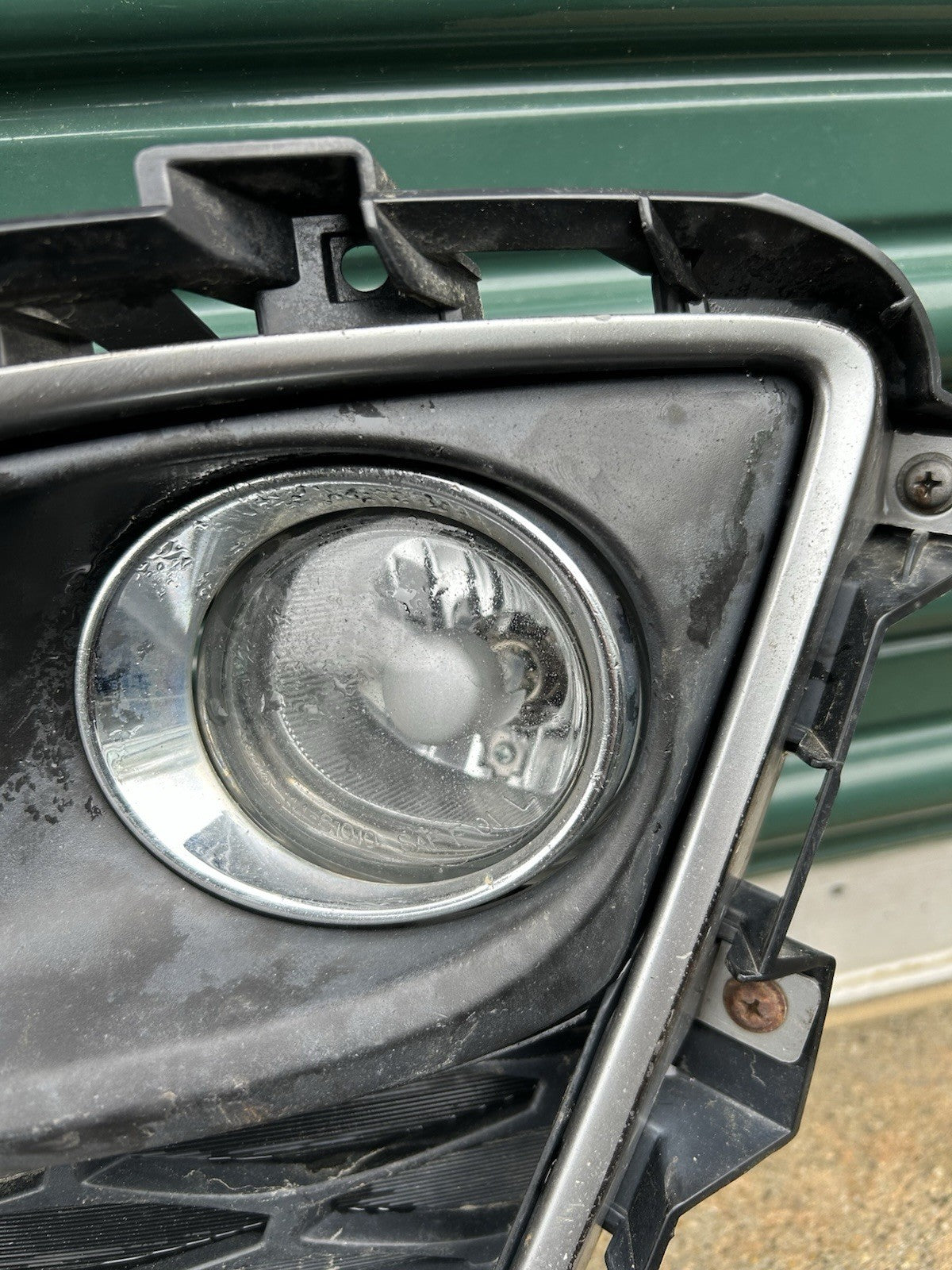 2010 2011 2012 Mazda CX-7 Bumper Grille Left Fog Light Insert  OEM