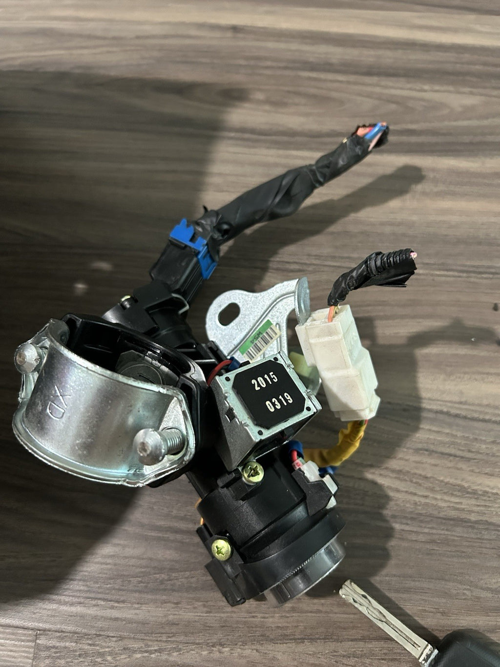 2012-2017 Kia Rio Ignition Switch Key Steering Column Trim Door Lock Set