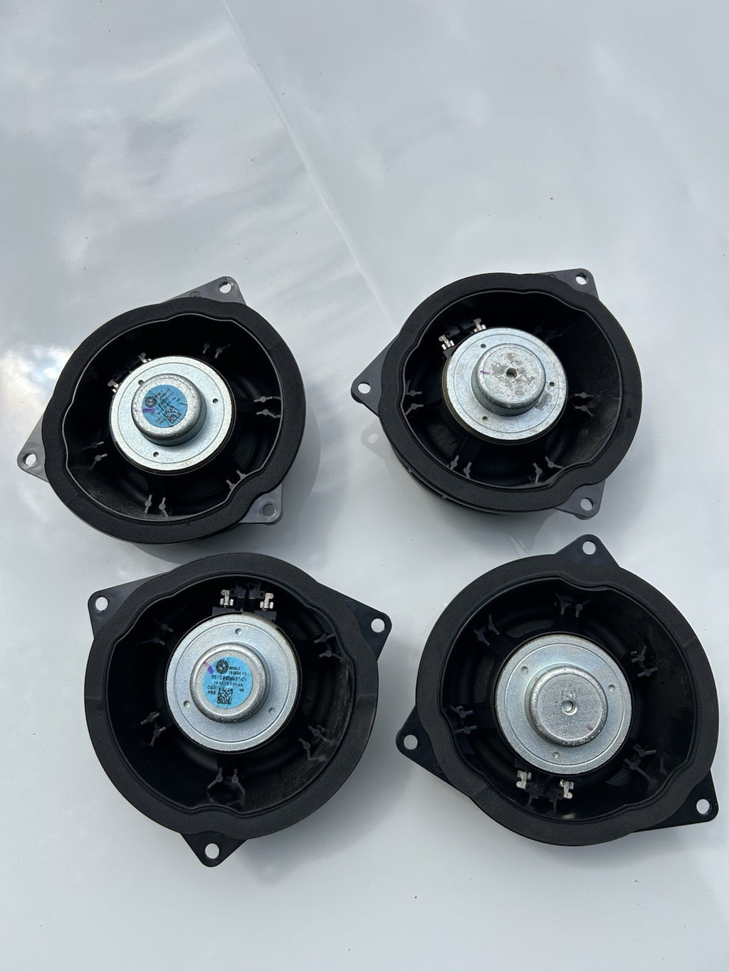 🥇14-18 BMW F15 F16 X5 X6 Front Rear LEFT & RIGHT SPEAKER SET OEM