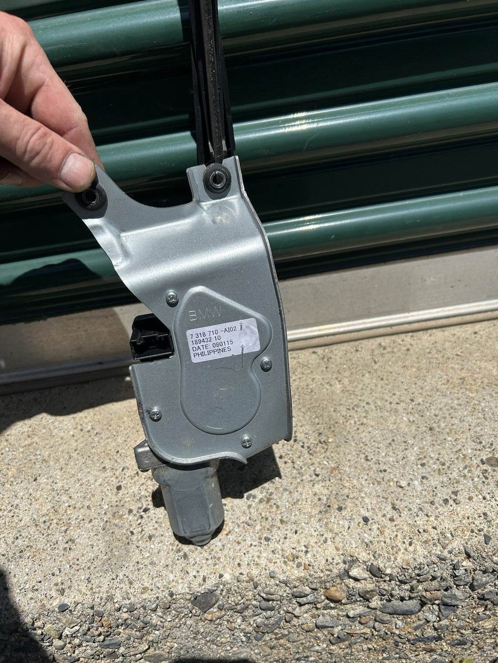 14-18 OEM BMW F15 F85 X5 Rear Tailgate Liftgate Windshield Window Wiper Motor