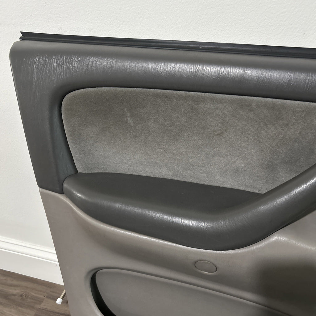 2001 2002 2003 2004 Toyota Sequoia Left Driver  Front Door Panel Trim Gray OEM